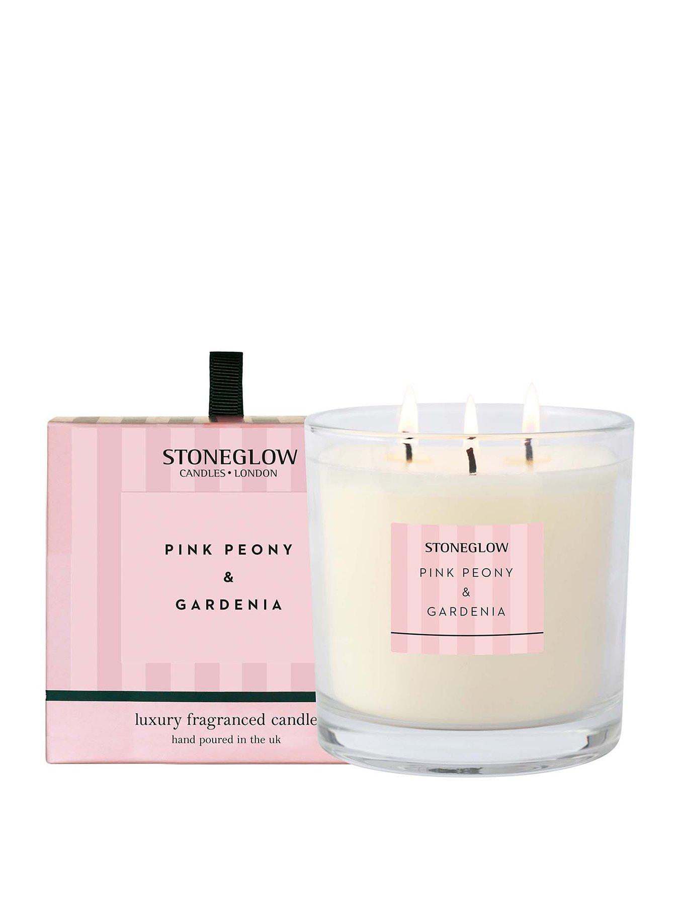 Stoneglow Modern Classics 3-Wick Candle – Pink Peony and Gardenia ...