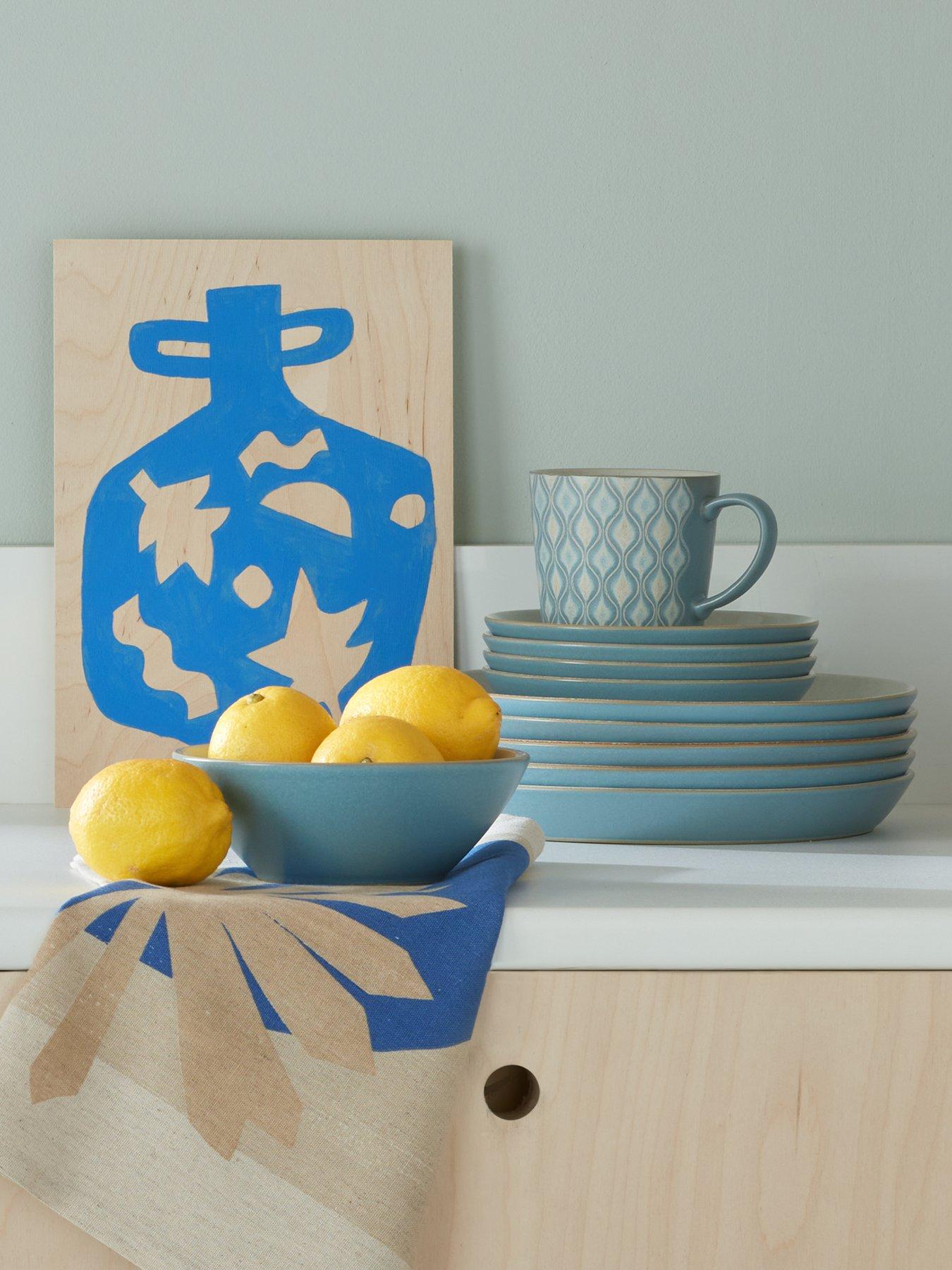 Image 5 of 7 of Denby Impression 12-Piece Tableware Set in Blue