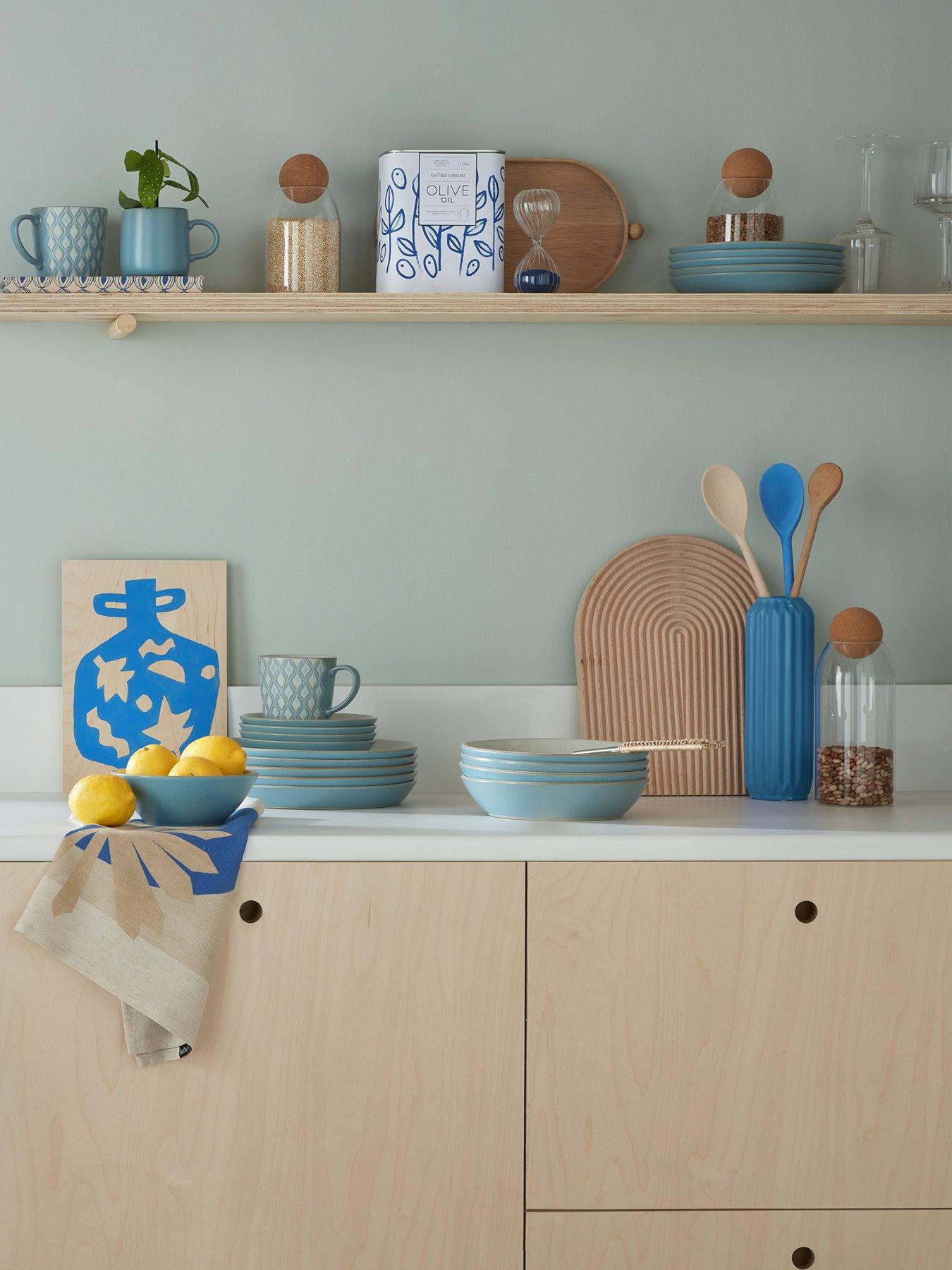 Image 7 of 7 of Denby Impression 12-Piece Tableware Set in Blue