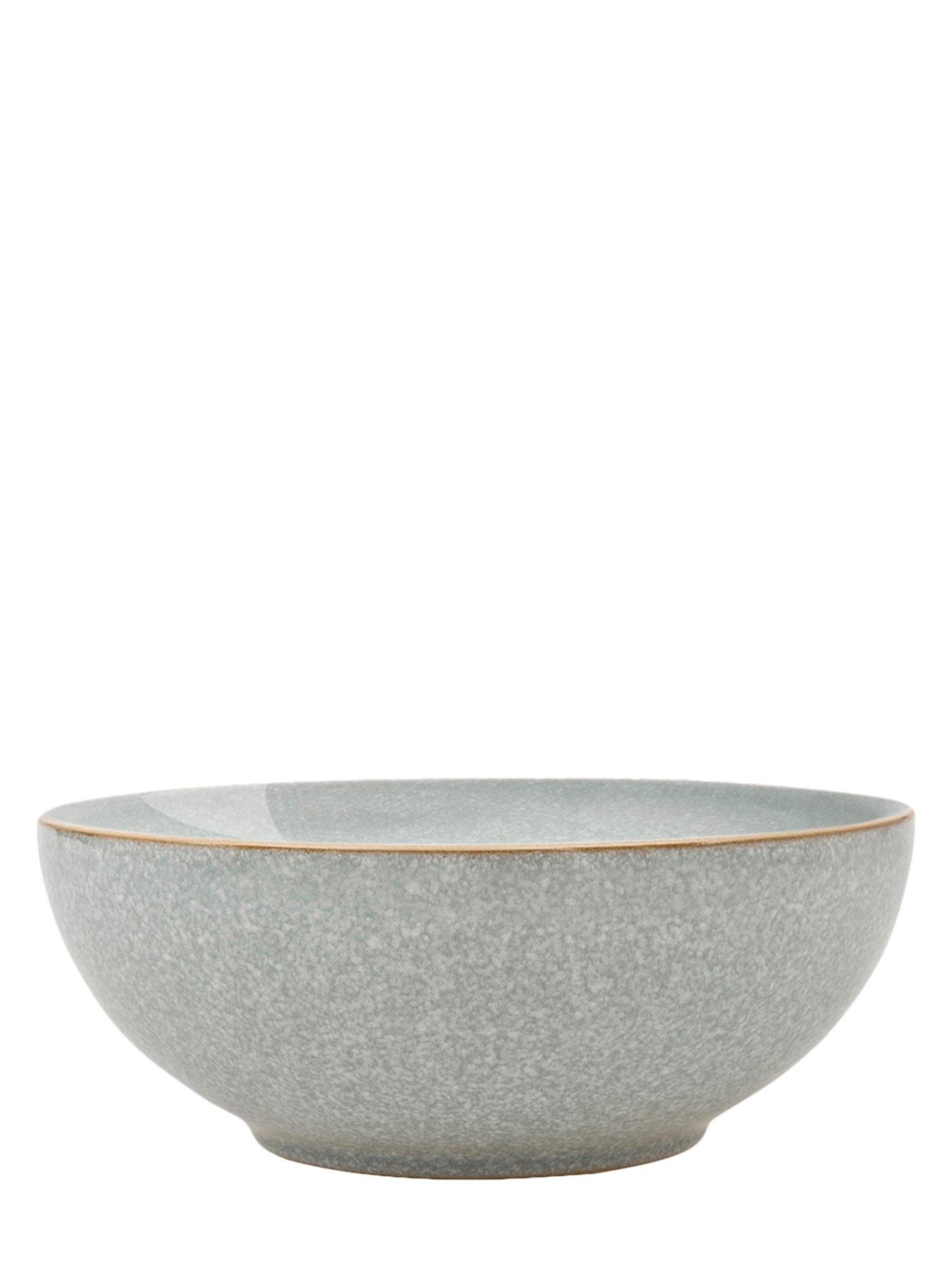  image of denby-elements-4-piece-coupe-bowl-set-ndash-light-grey