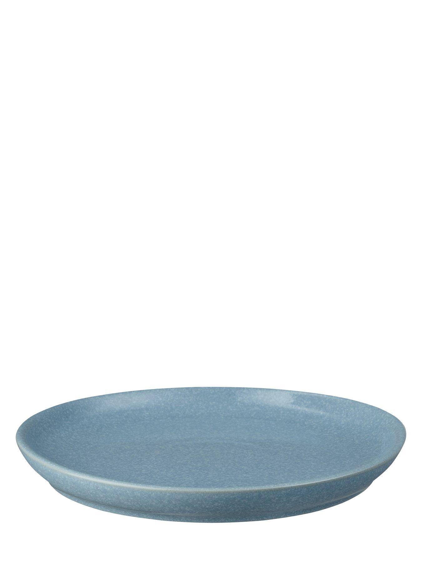  image of denby-elements-12-piece-coupe-dinner-service-set-ndash-blue