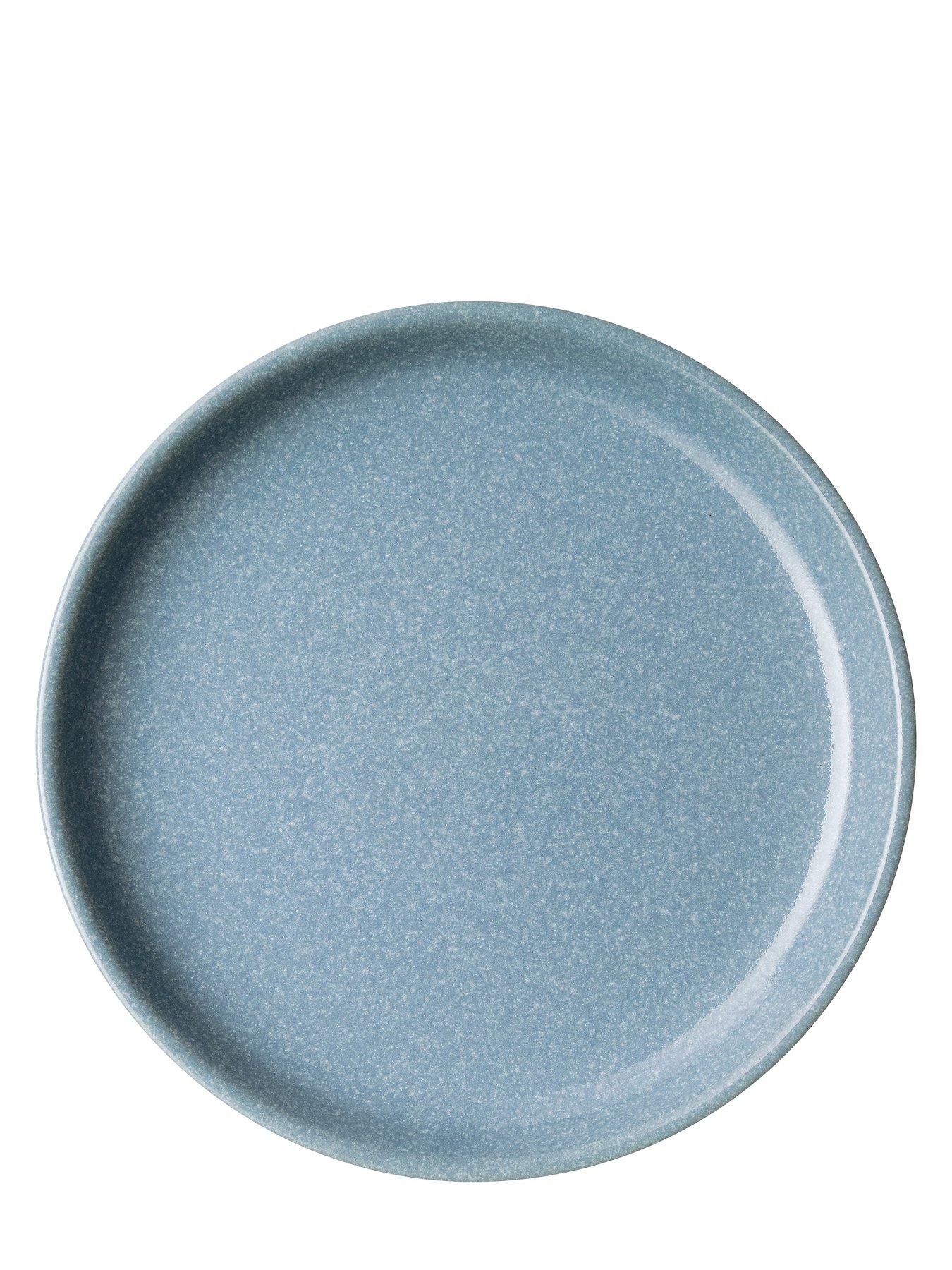  image of denby-elements-12-piece-coupe-dinner-service-set-ndash-blue