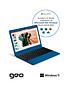  image of geo-geobook-11-laptop-116in-hd-4gb-ram-128gb-storage-windows-11-blue-with-headset-mouse-and-sleeve-bundle