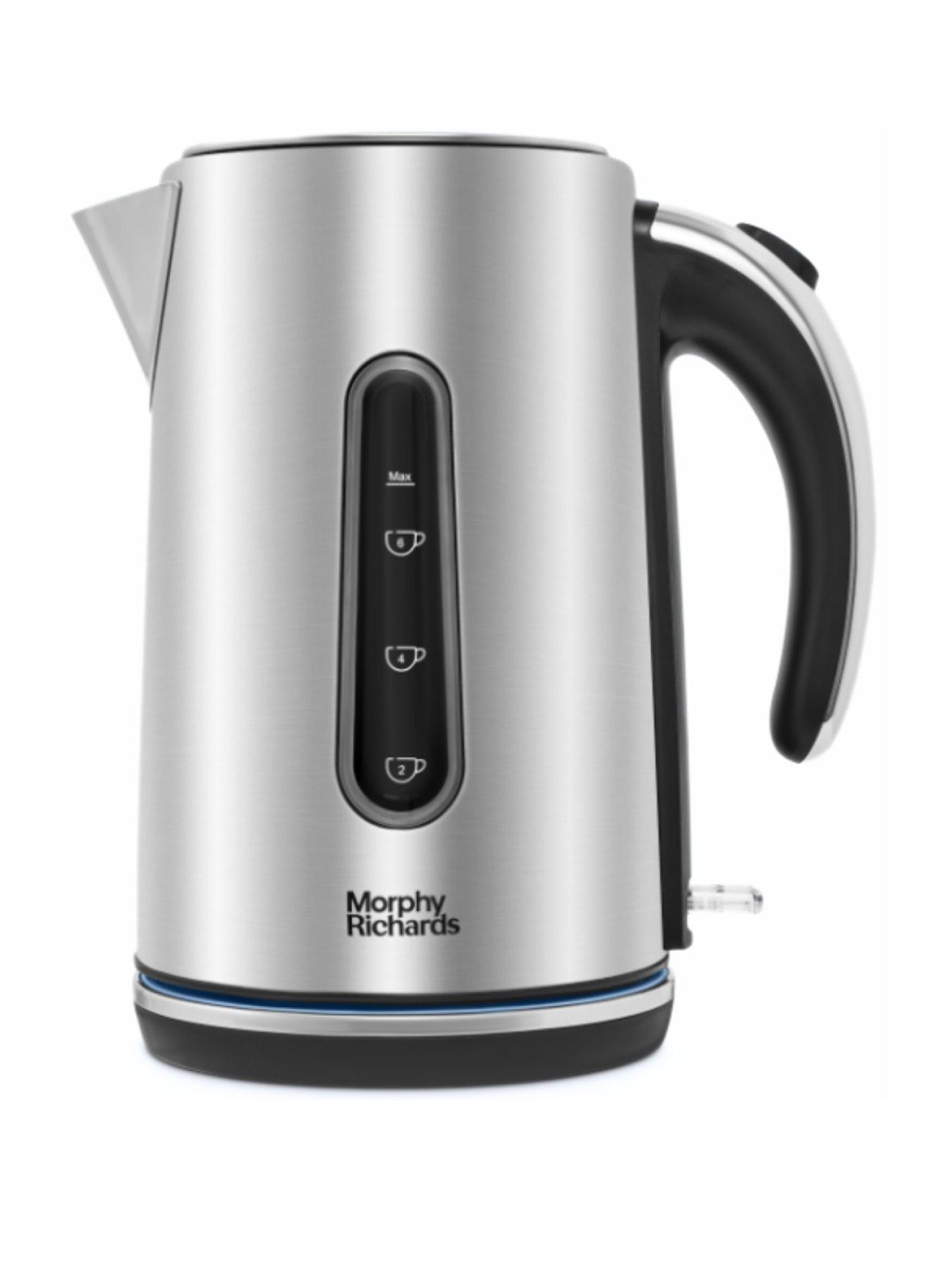 Image 1 of 6 of Morphy Richards Motive Brushed Steel Kettle&nbsp;- 102800