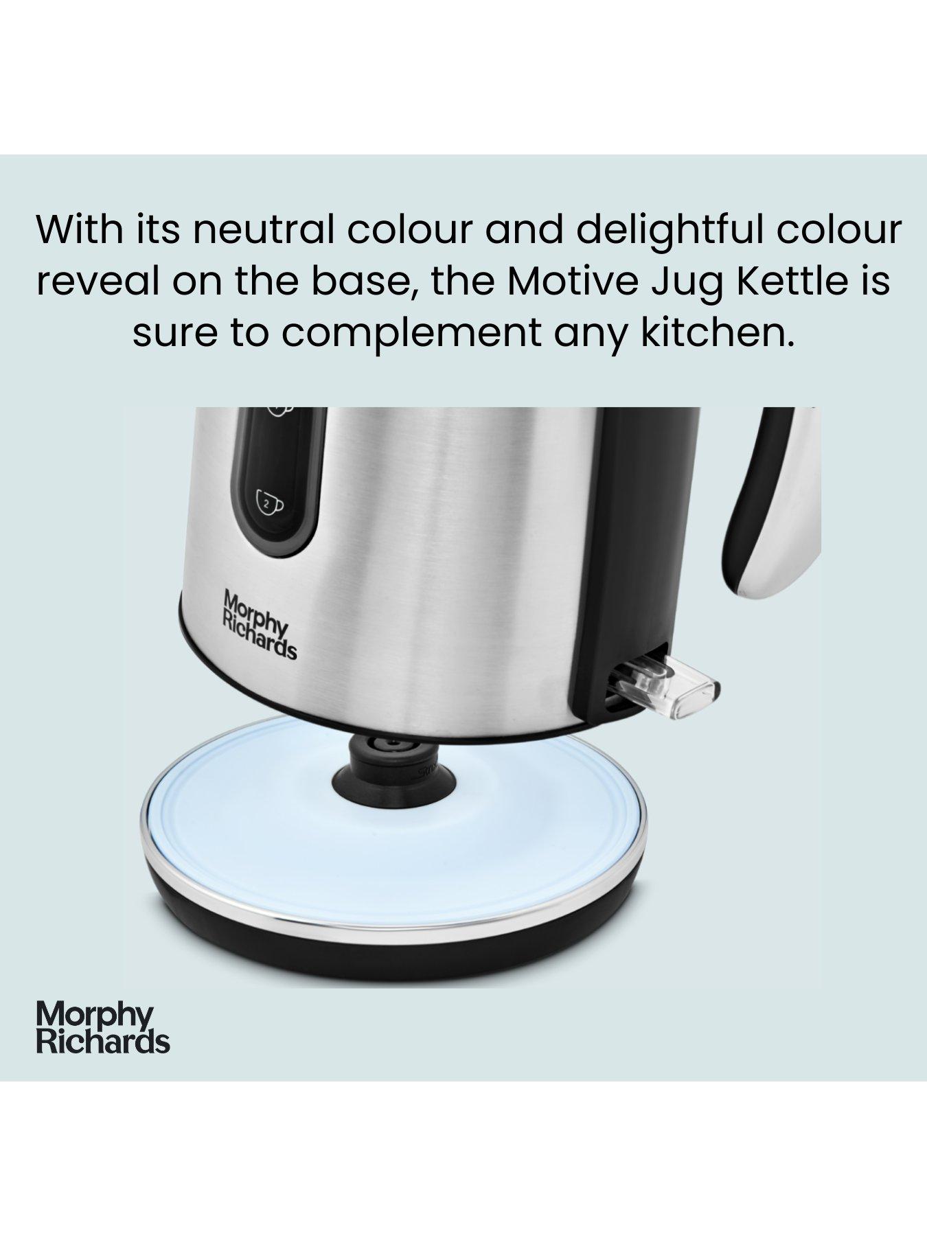 Image 2 of 6 of Morphy Richards Motive Brushed Steel Kettle&nbsp;- 102800