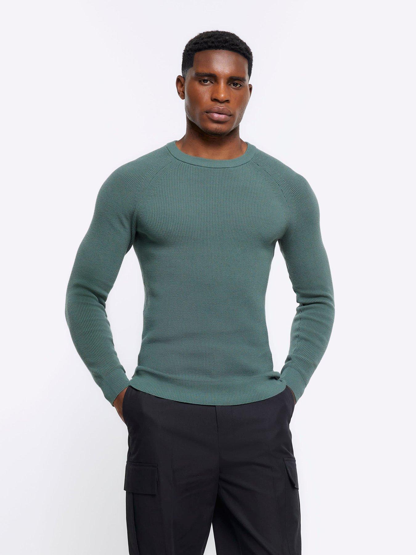 Muscle fit clearance river island