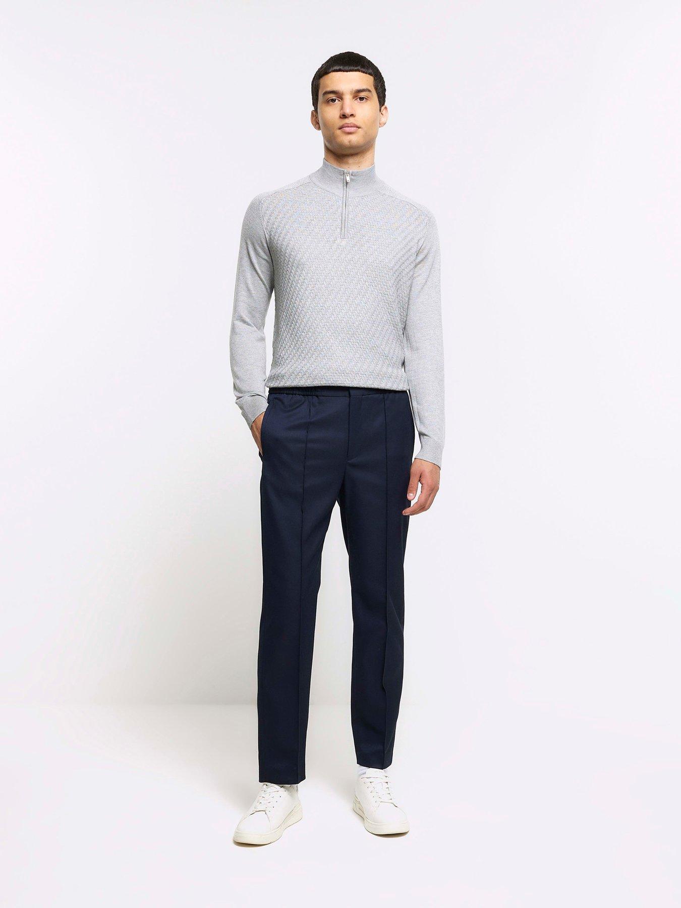 River island half zip hot sale