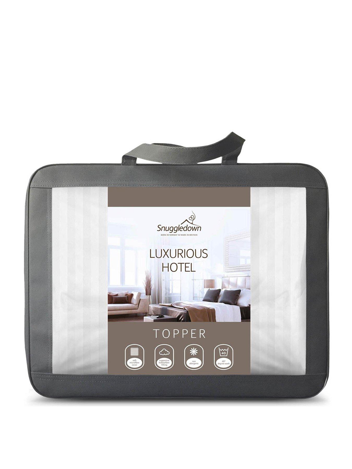 undefined Luxurious Hotel Mattress Topper - White
