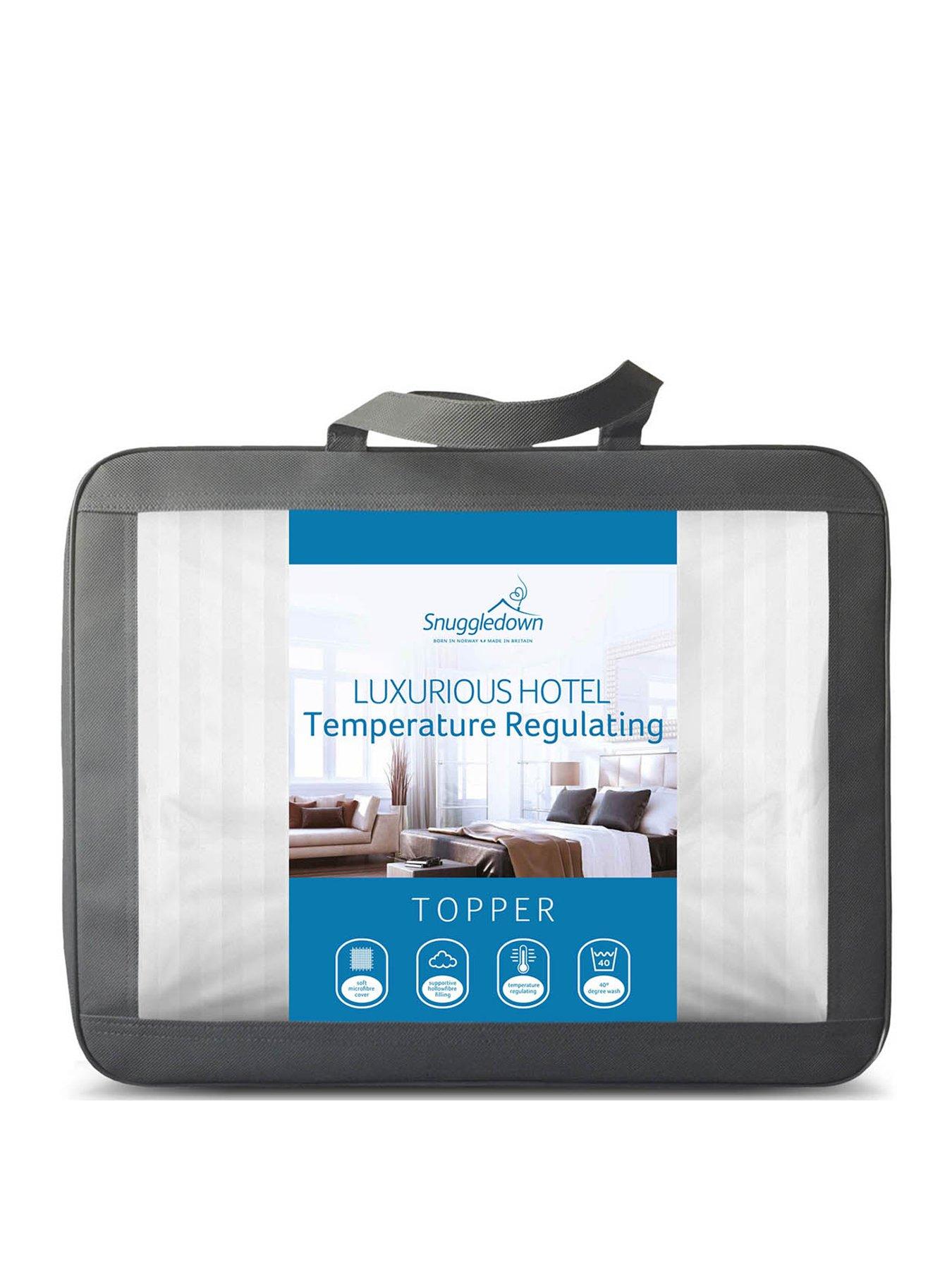 undefined Luxurious Hotel Temperature Control Mattress Topper - White