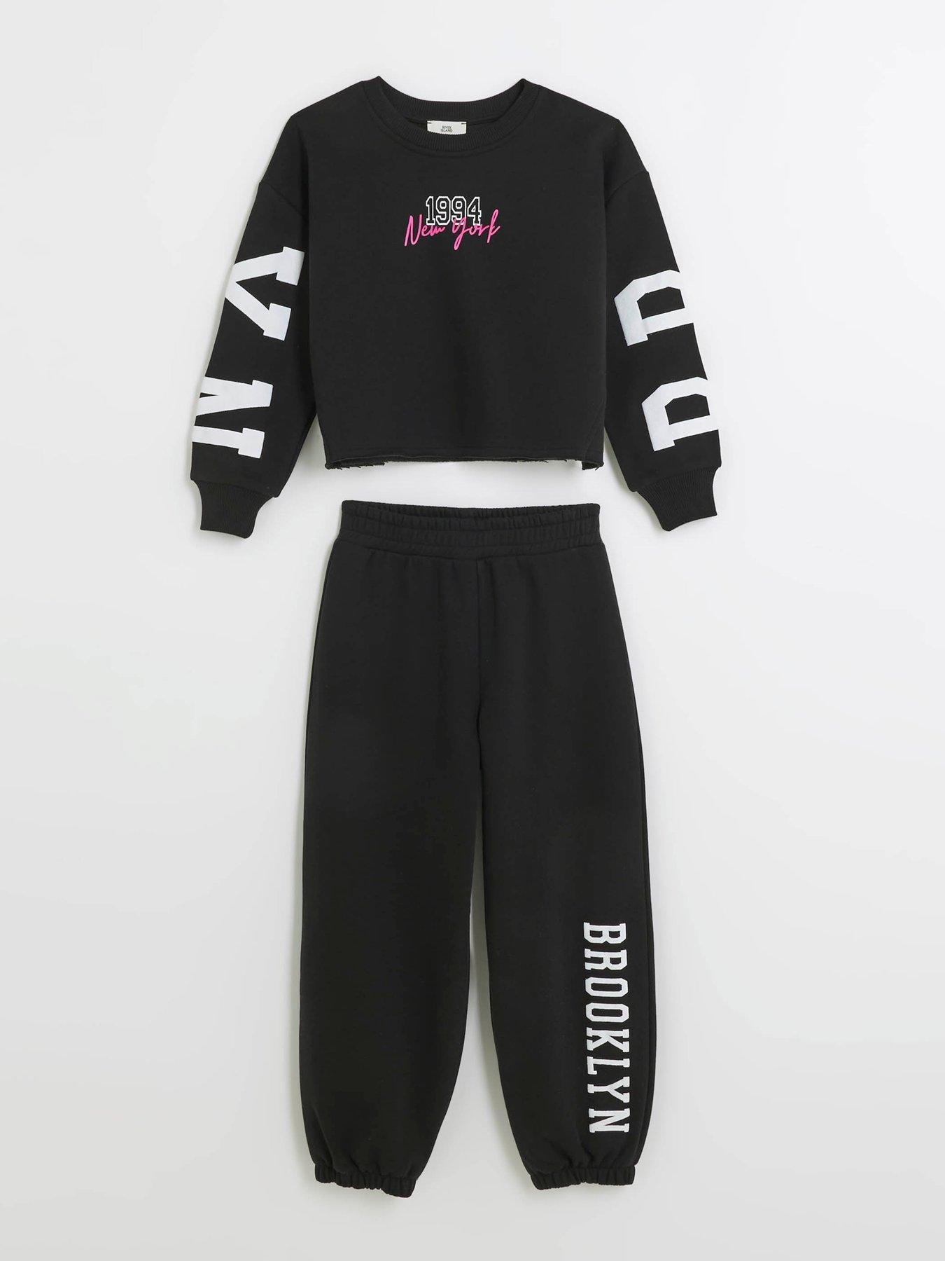 River island black sweatshirt hotsell