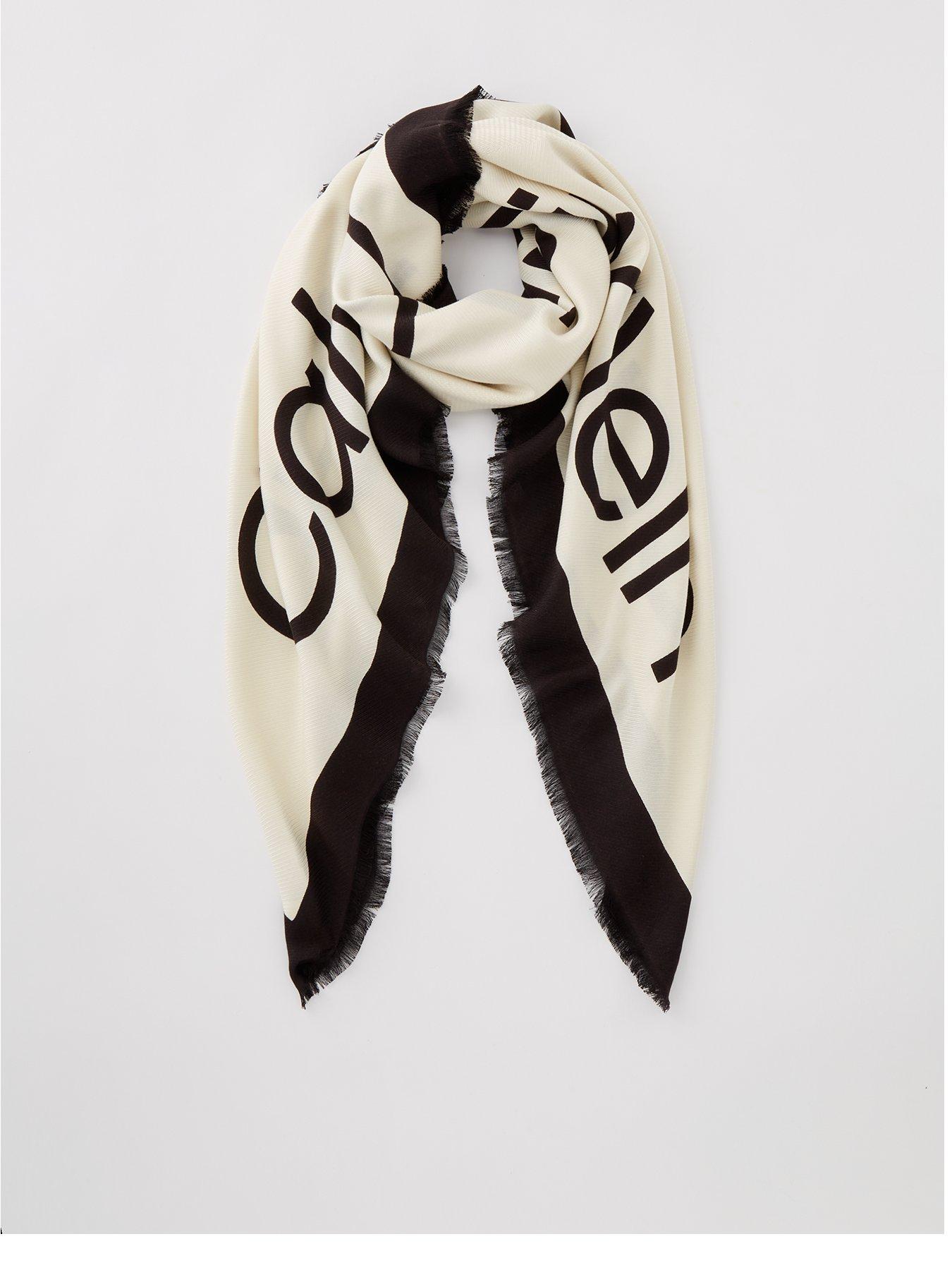 Calvin klein 2025 white scarf