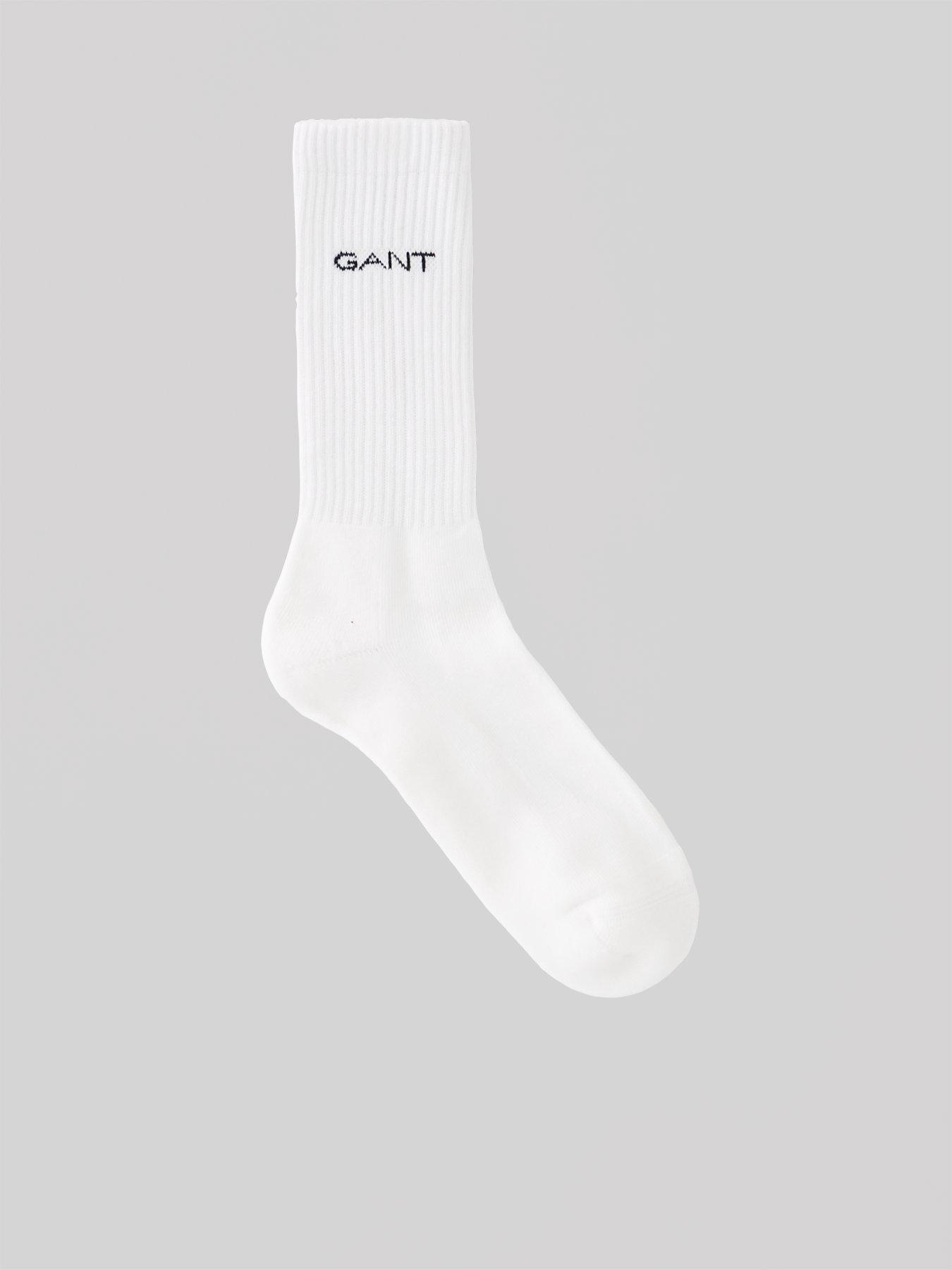  image of gant-3-pack-sport-socks-white