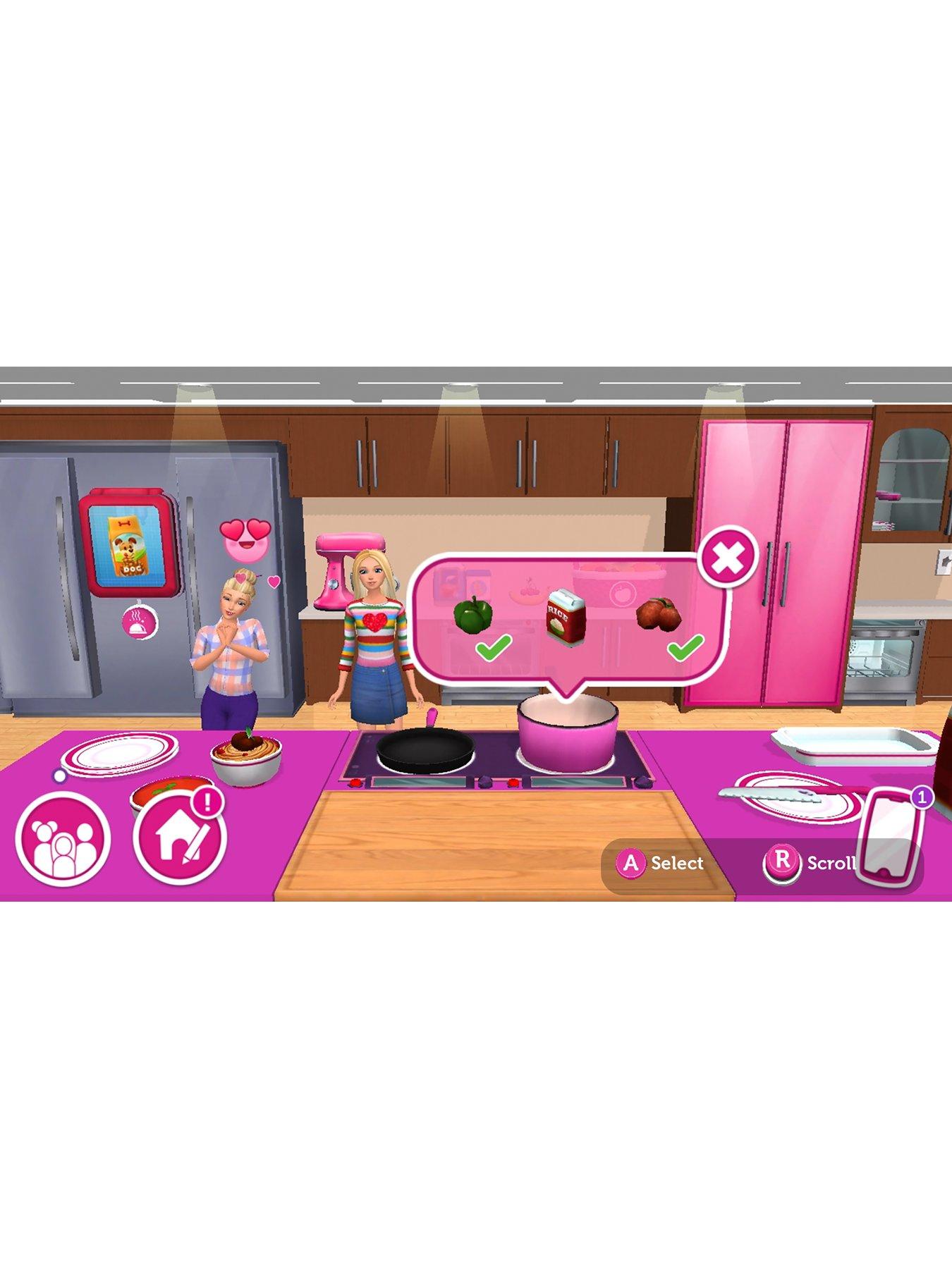 Image 6 of 6 of Nintendo Switch Lite (Coral) &amp; Barbie DreamHouse Adventures