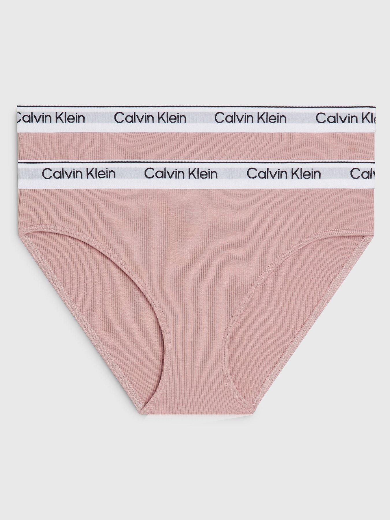 Calvin Klein Pink Velvet Knickers, Compare