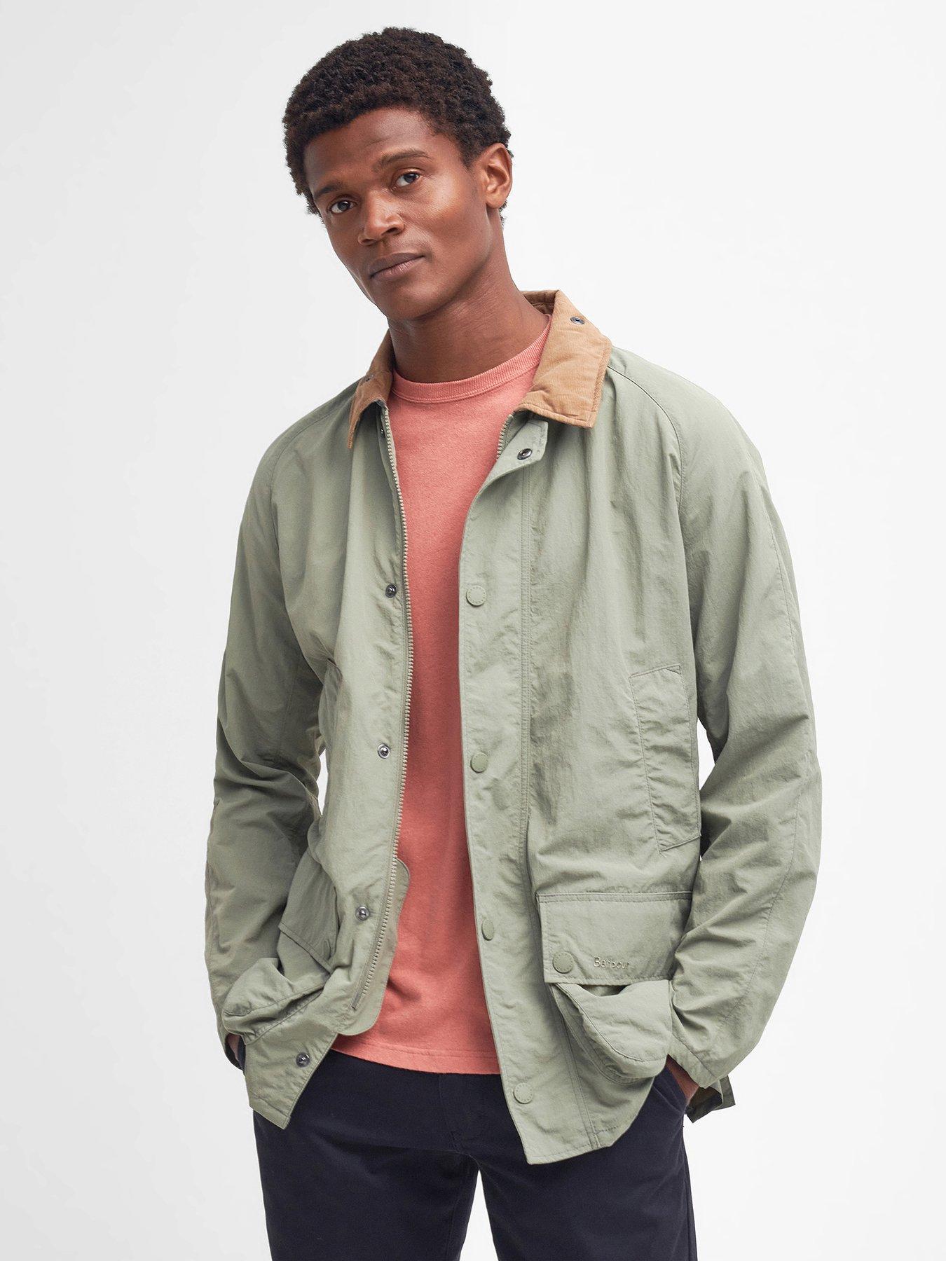 Light khaki hot sale barbour jacket