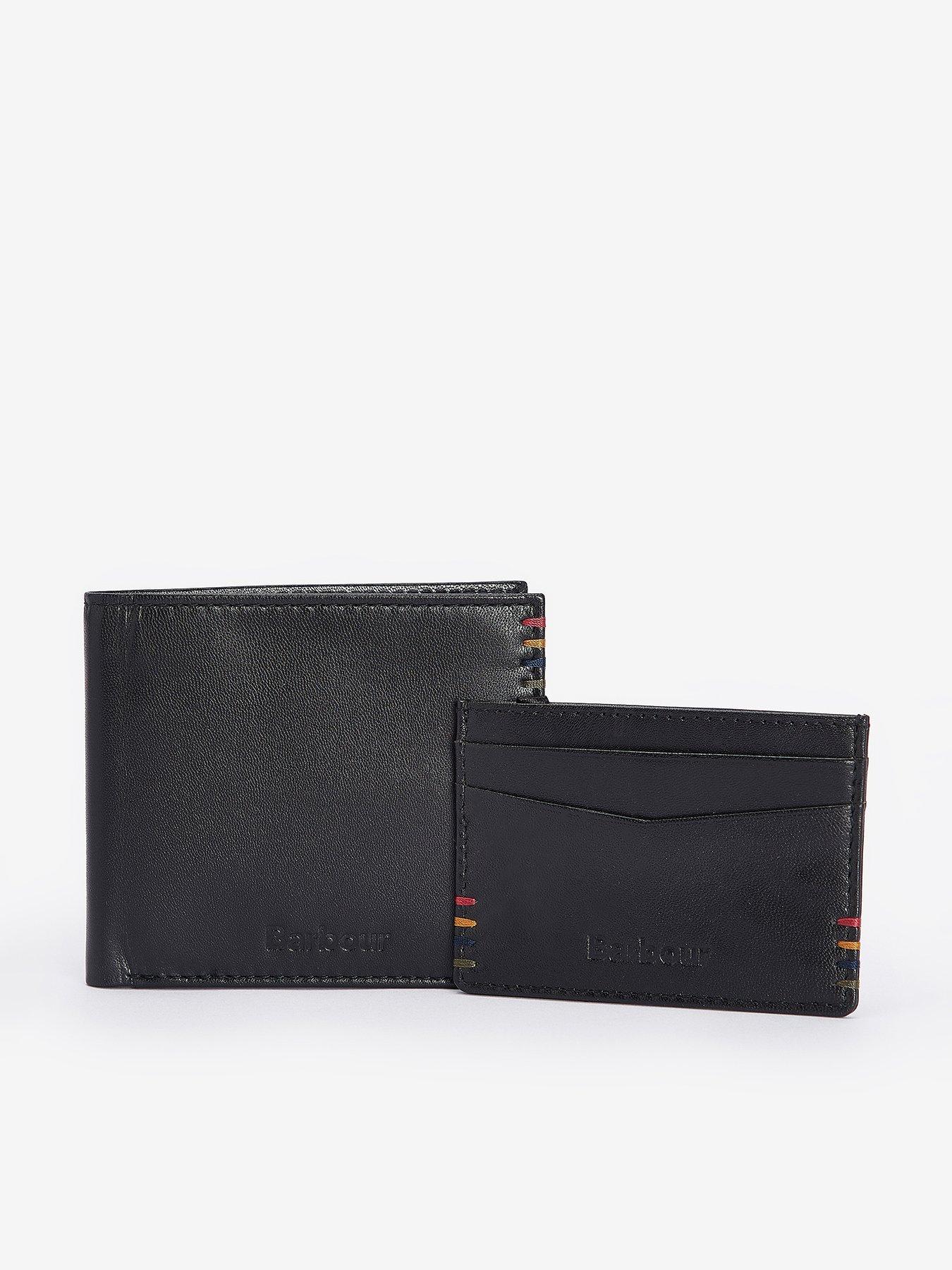 Barbour wallet gift clearance set