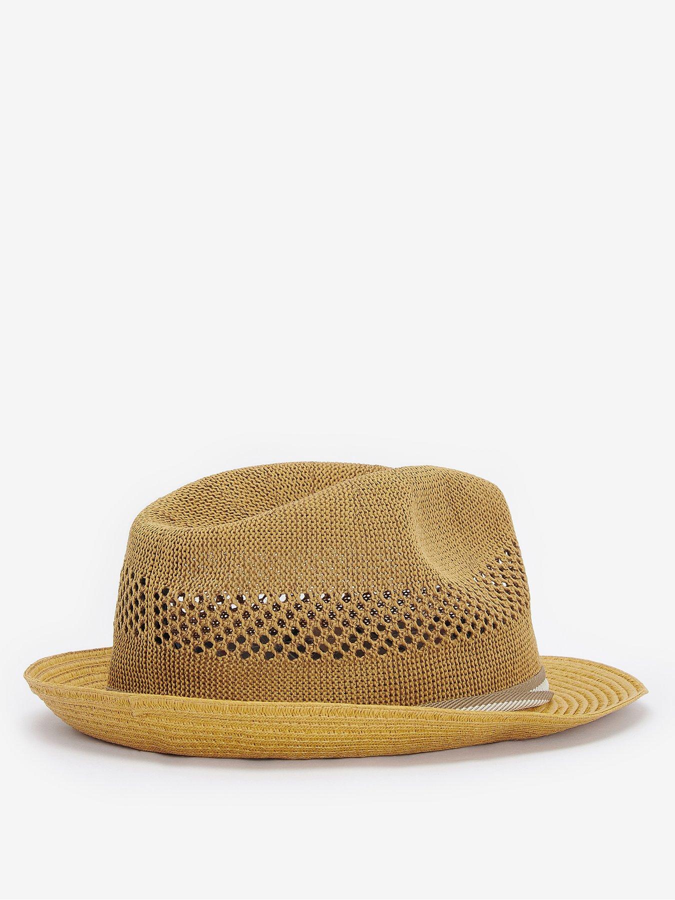 Image 2 of 3 of Barbour Craster Trilby Summer Hat - Light Brown