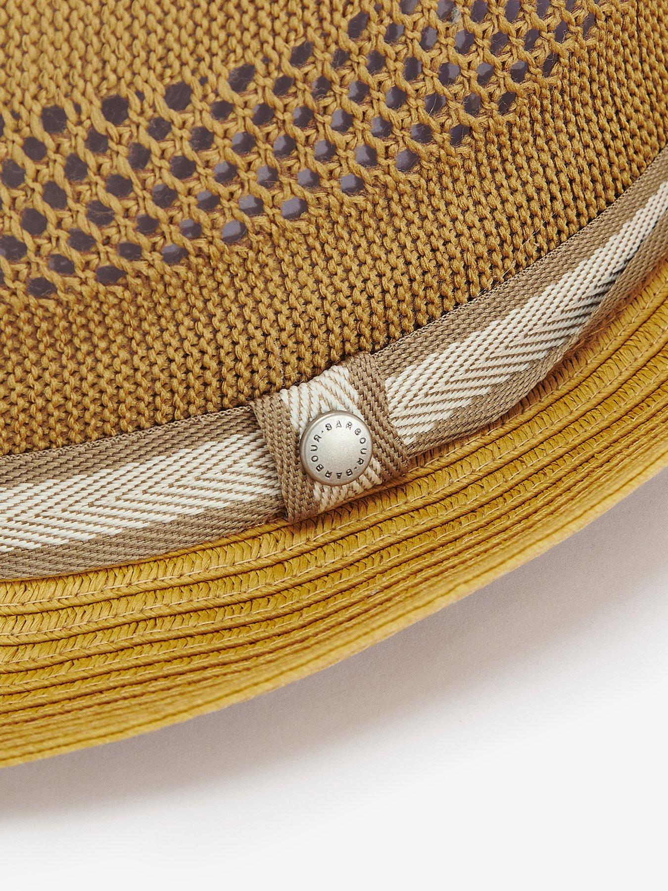 Image 3 of 3 of Barbour Craster Trilby Summer Hat - Light Brown