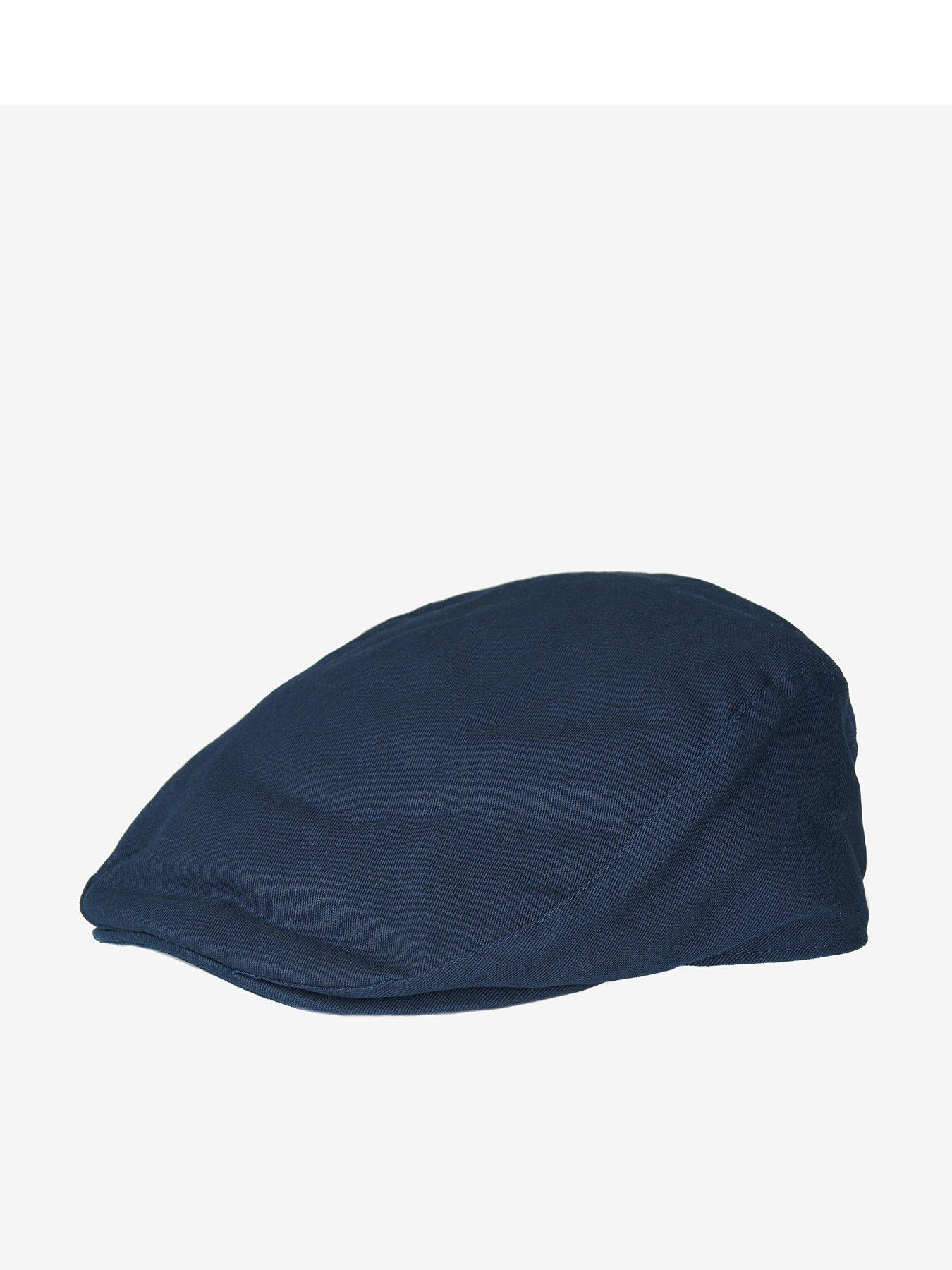 barbour-finnean-cotton-flat-cap-navy