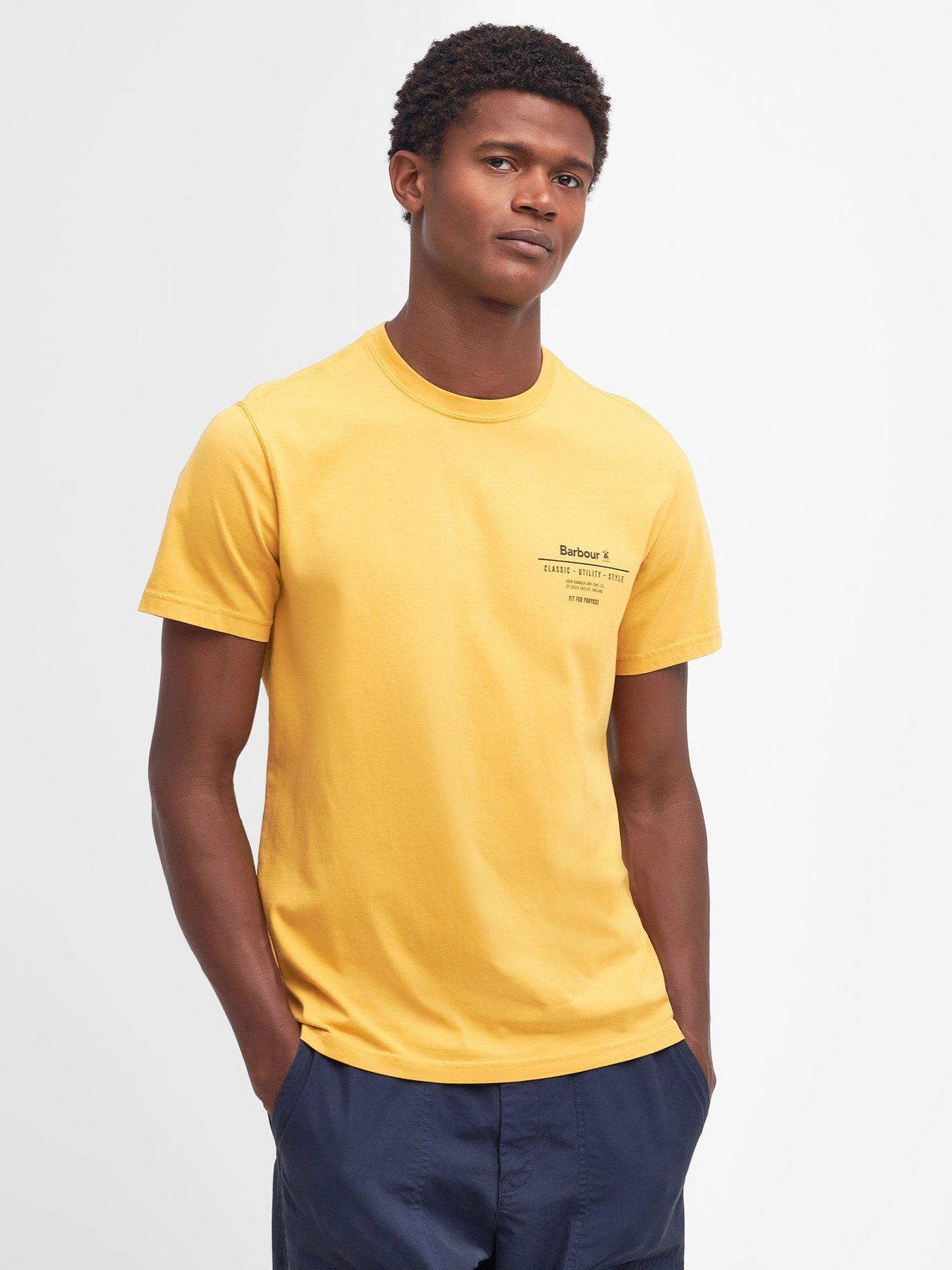 Barbour 2024 shirts yellow