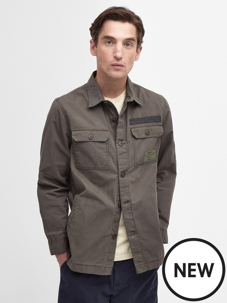barbour-bidlam-workwear-patch-pocket-overshirt-green