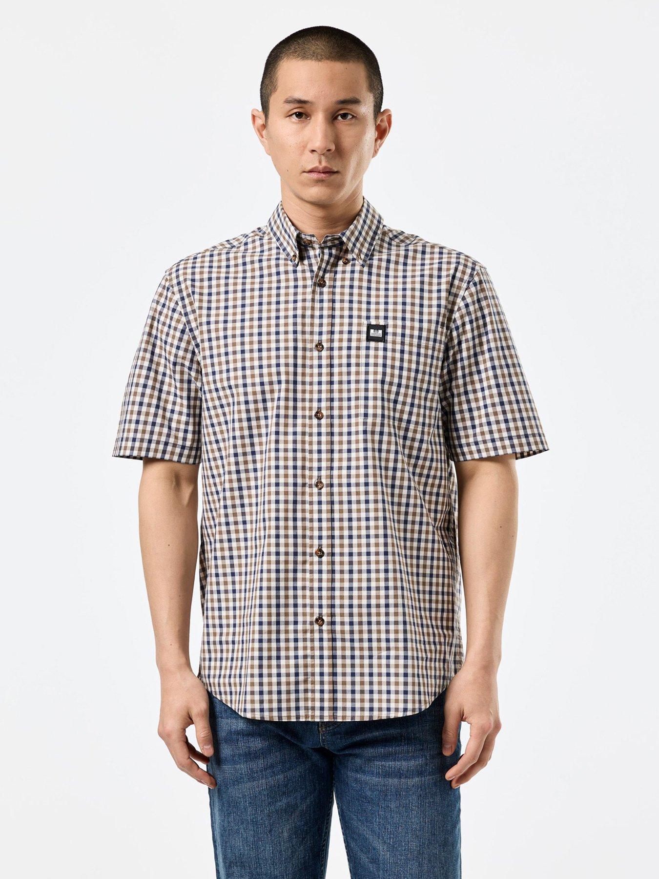  image of weekend-offender-joyce-short-sleeve-shirt-multi
