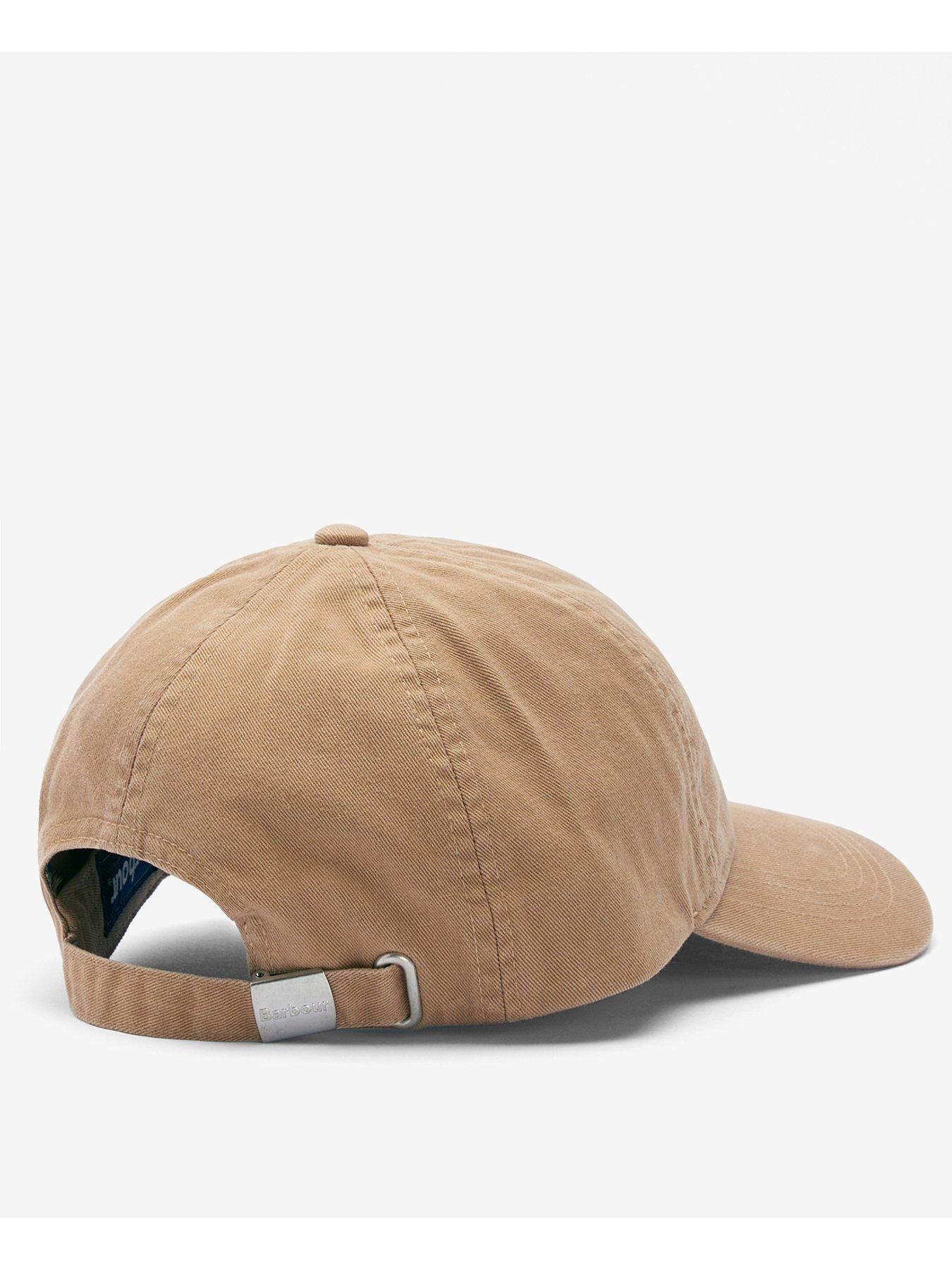  image of barbour-cascade-embroidered-logo-sports-cap-beige