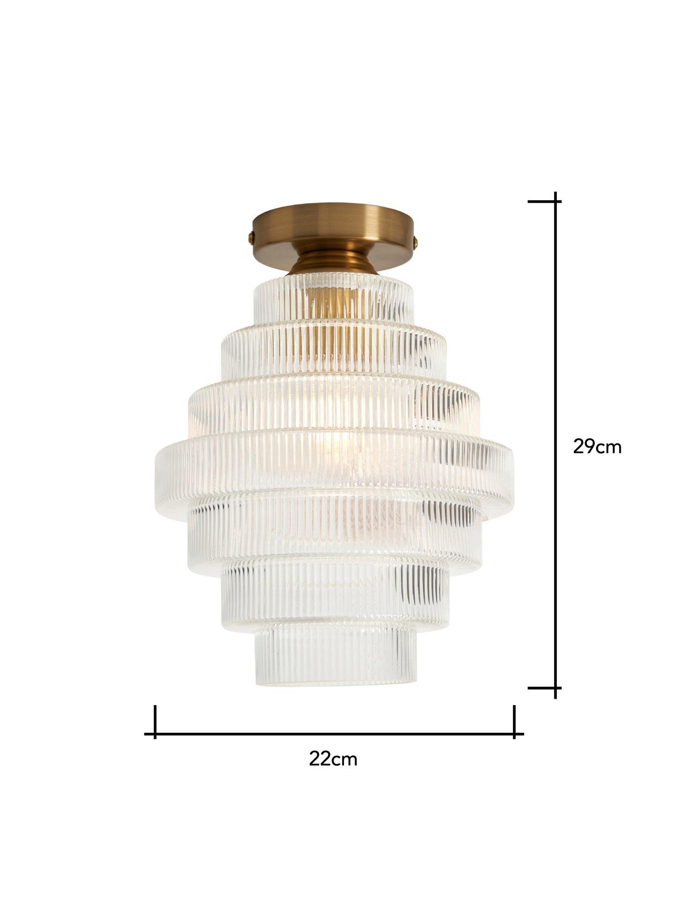  image of the-very-collection-genoise-flush-light-fitting