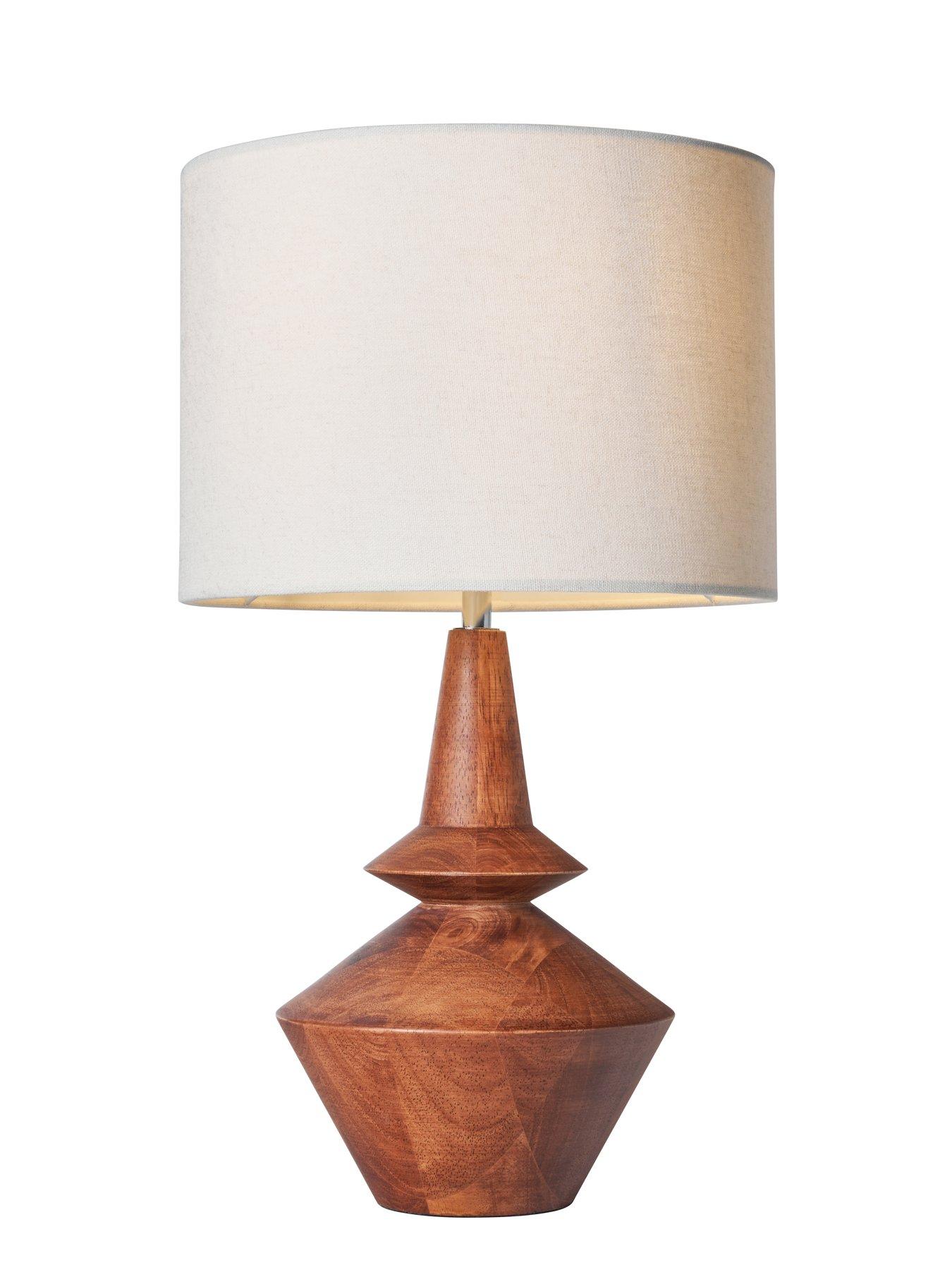 Image 5 of 5 of The Very Collection Mango Wood Table Lamp