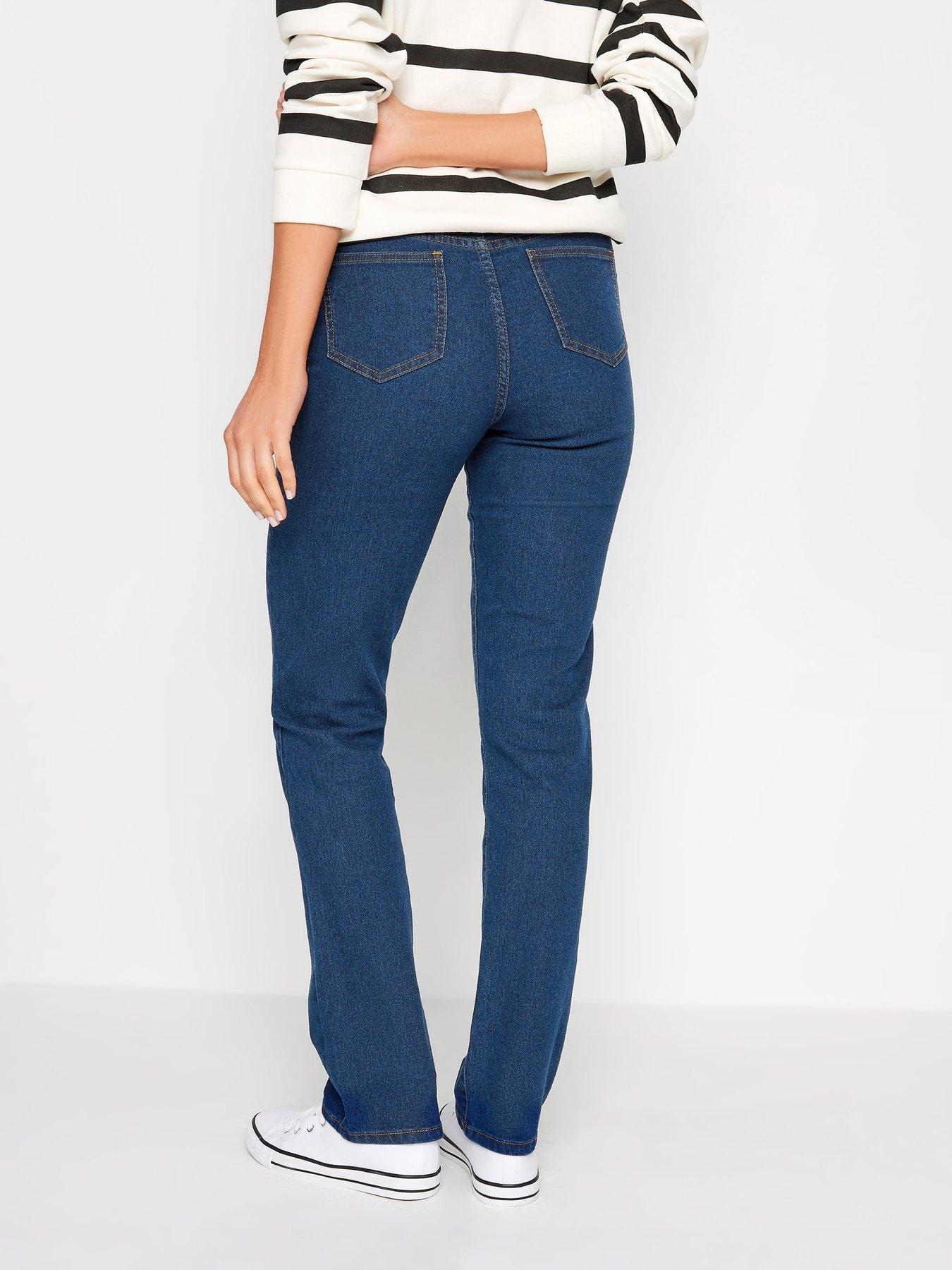  image of long-tall-sally-mid-wash-straight-leg