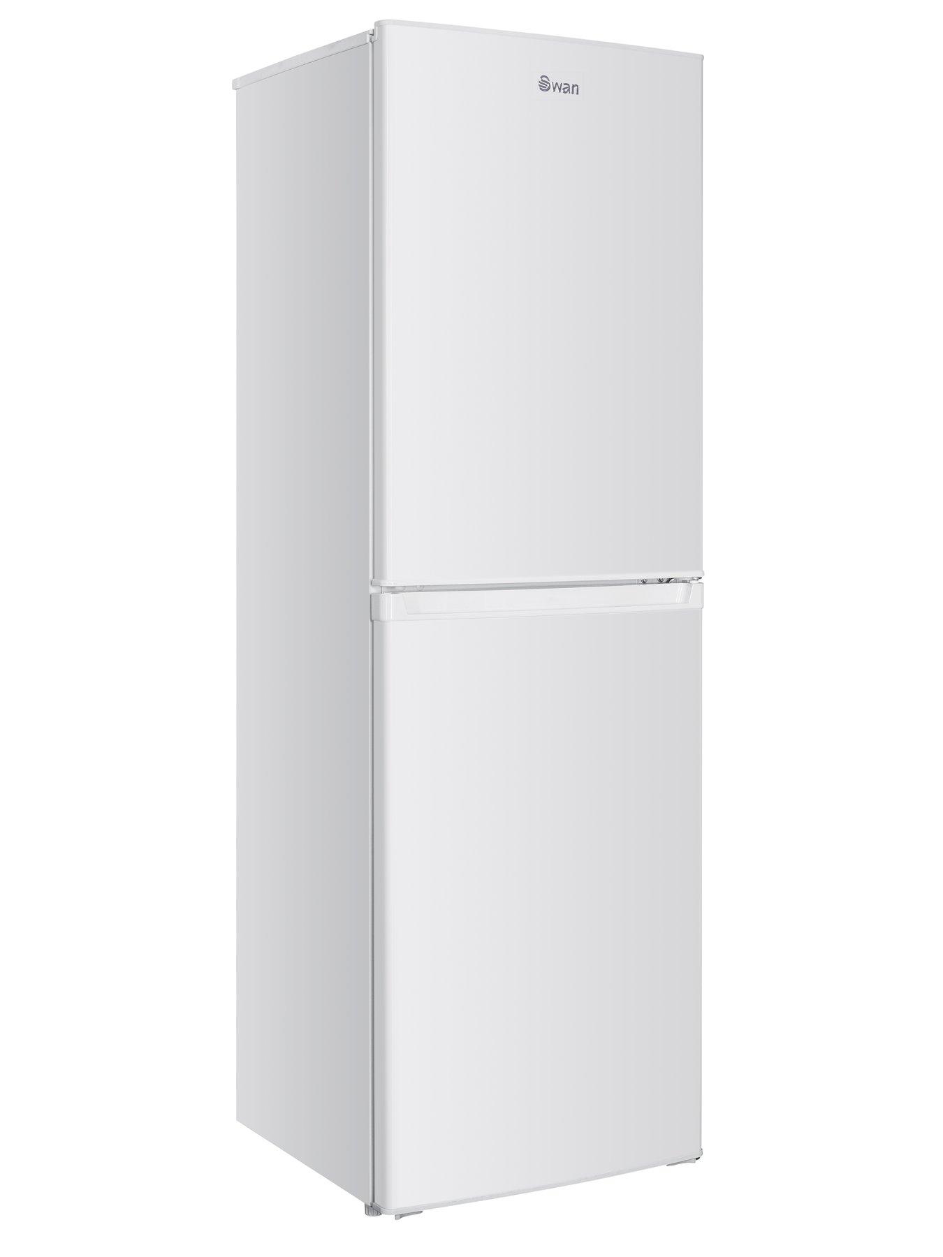 stillFront image of swan-sr8161w-172cm-highnbsp55cm-wide-5050-split-fridge-freezer-white