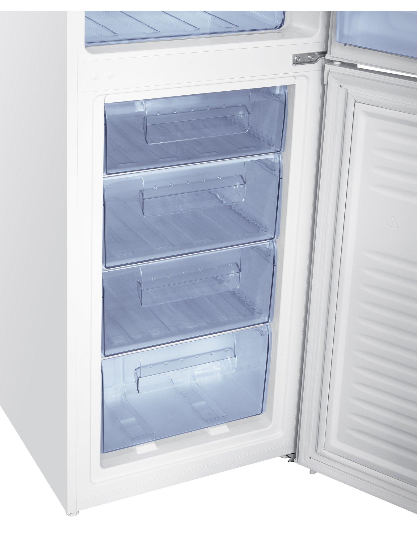  image of swan-sr8161w-172cm-highnbsp55cm-wide-5050-split-fridge-freezer-white