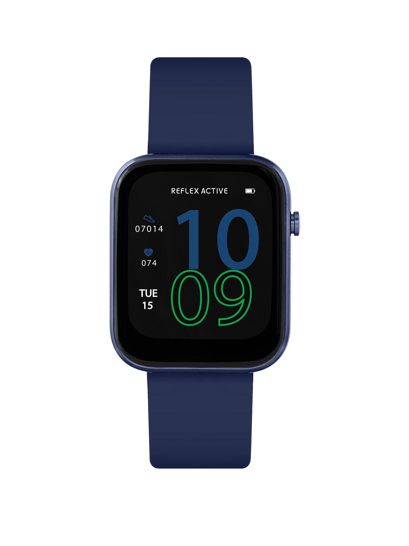  image of reflex-active-series-12-navy-strap-smart-watch