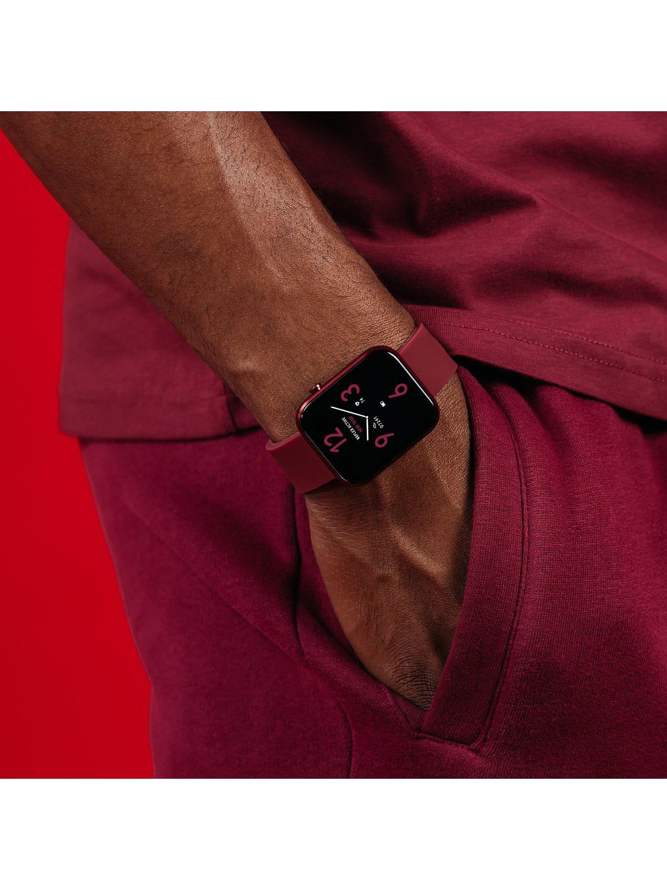 Image 4 of 8 of Reflex Active Series 12 Berry Strap Smart Watch