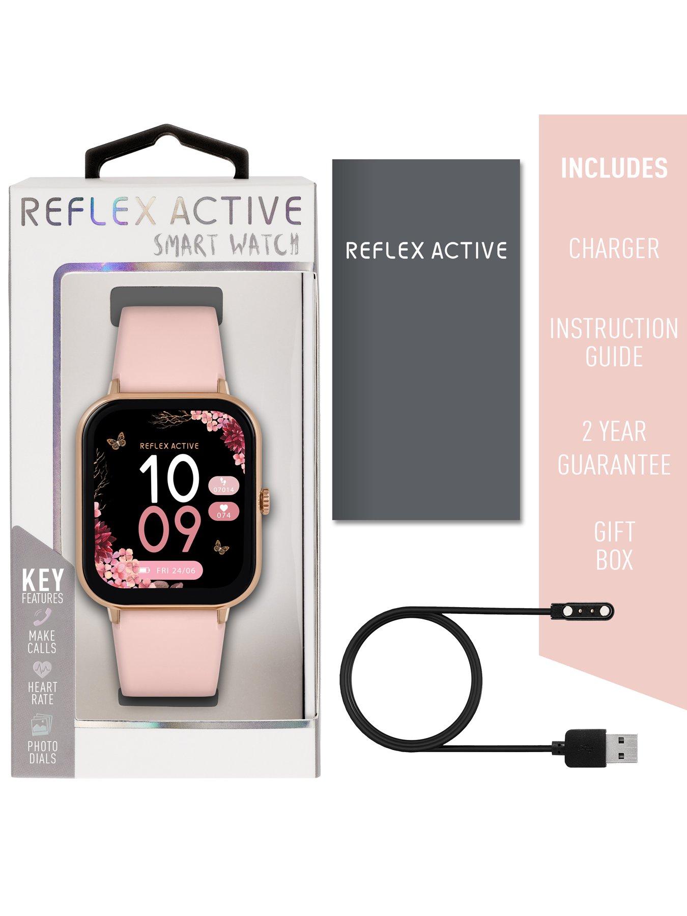  image of reflex-active-series-23-pink-calling-smart-watch