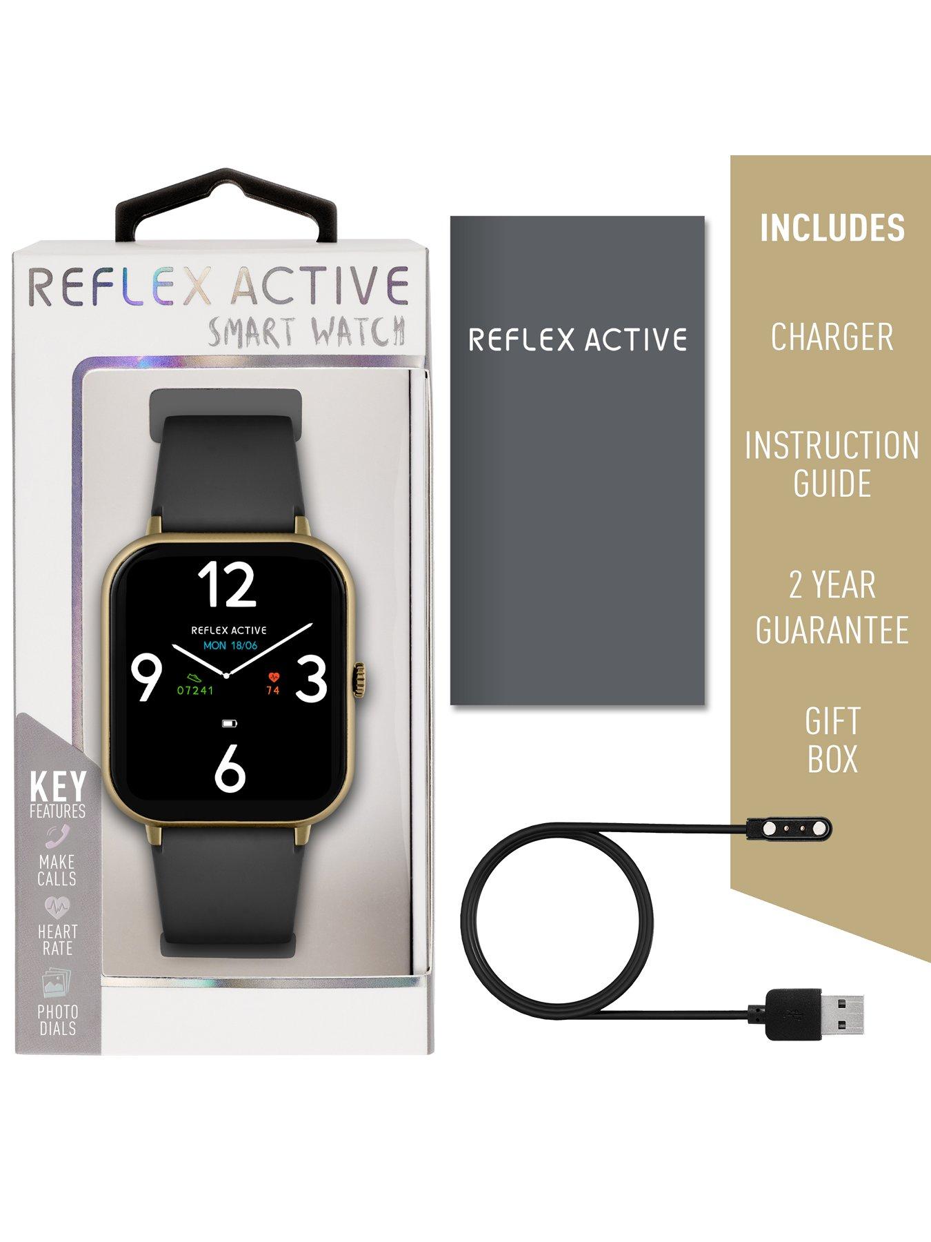 Image 5 of 7 of Reflex Active Series 23 Black Calling Smart Watch