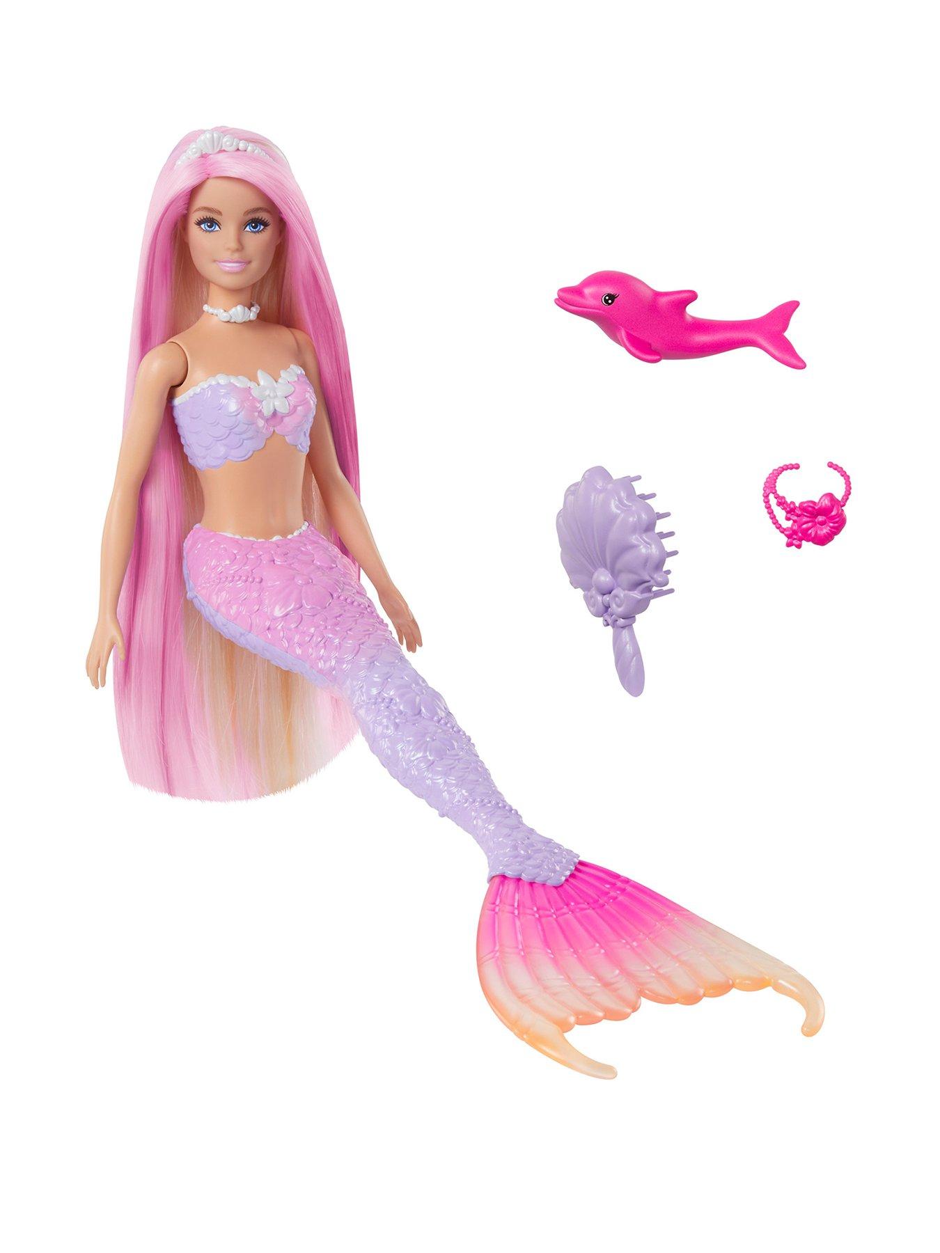 Barbie Malibu Colour Change Mermaid Doll and Accessories