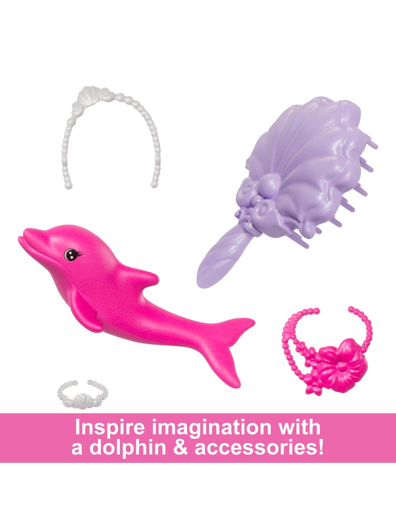 Barbie Malibu Colour Change Mermaid Doll and Accessories Littlewoods