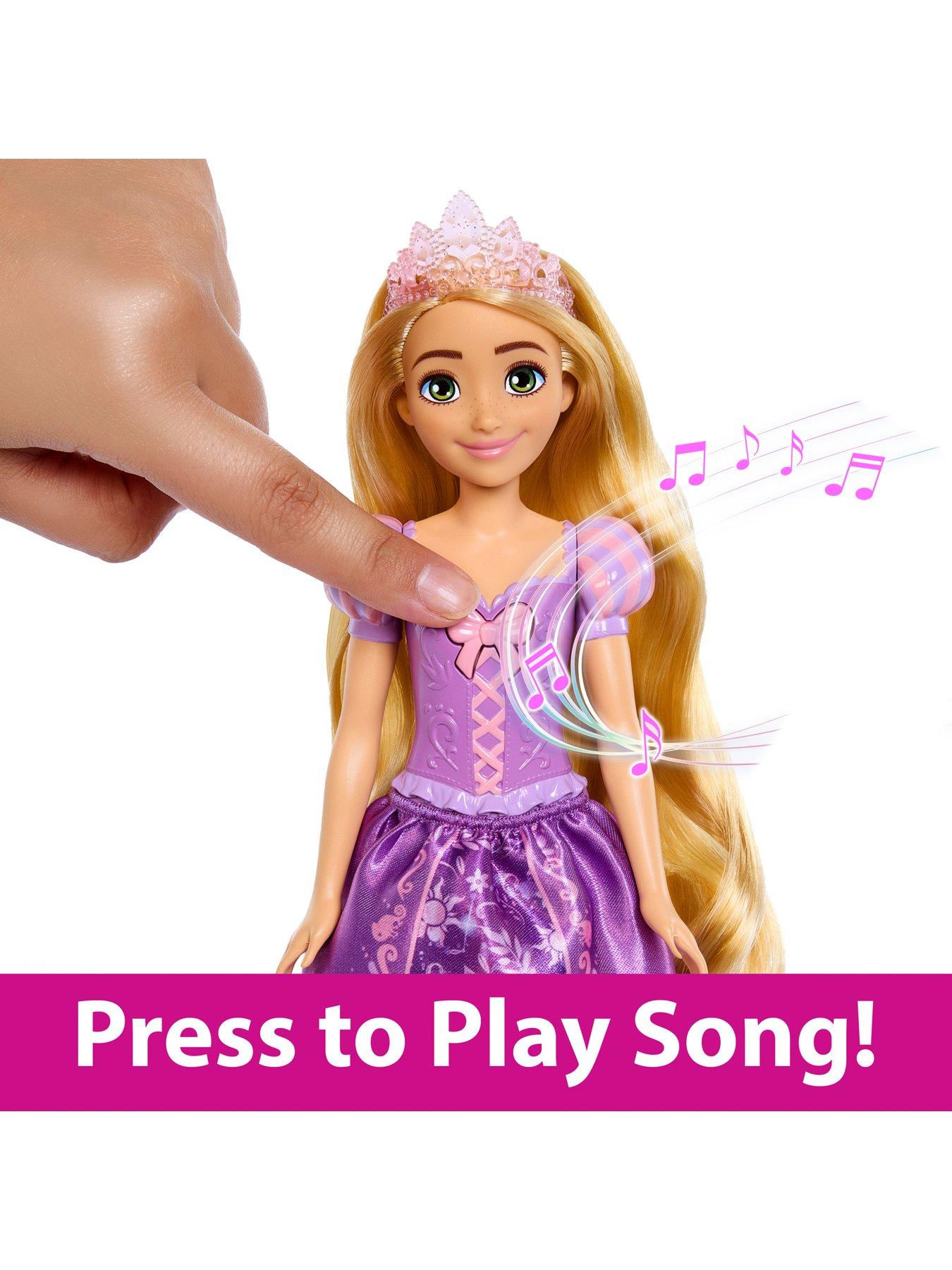 Singing rapunzel doll on sale