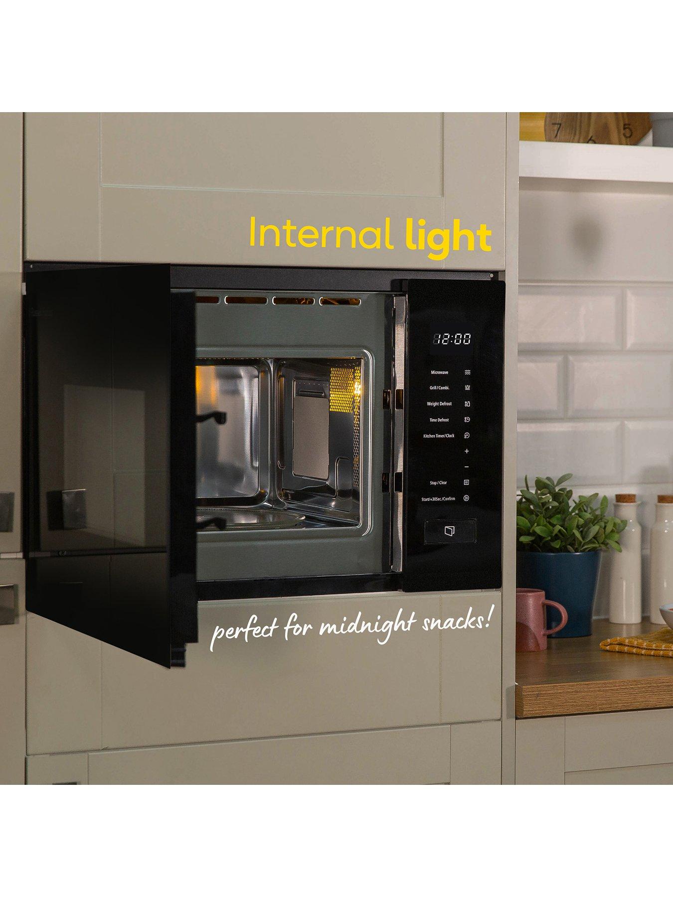 Image 4 of 7 of Russell Hobbs RHBM2002B Built-In Digital Microwave &amp; Grill 20L in Black