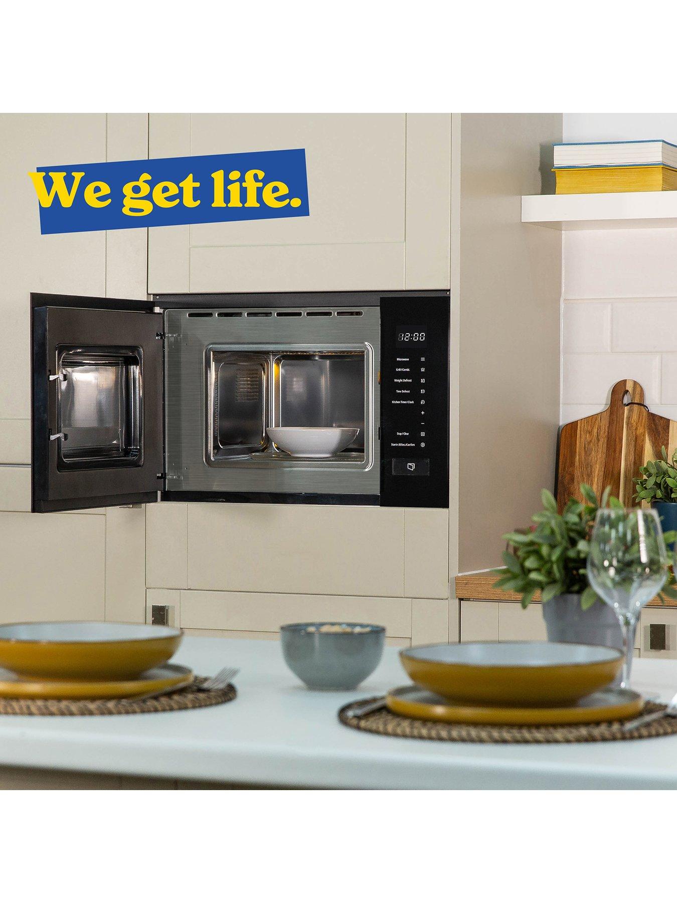Image 6 of 7 of Russell Hobbs RHBM2002B Built-In Digital Microwave &amp; Grill 20L in Black