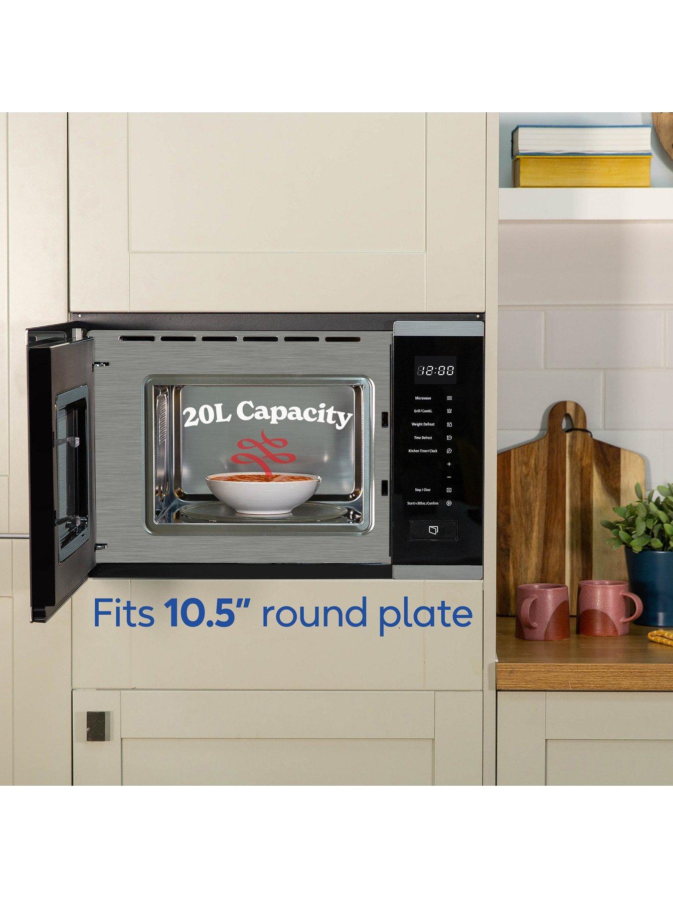 Image 3 of 7 of Russell Hobbs RHBM2002SS Built-In Digital Microwave &amp; Grill 20L in Stainless Steel