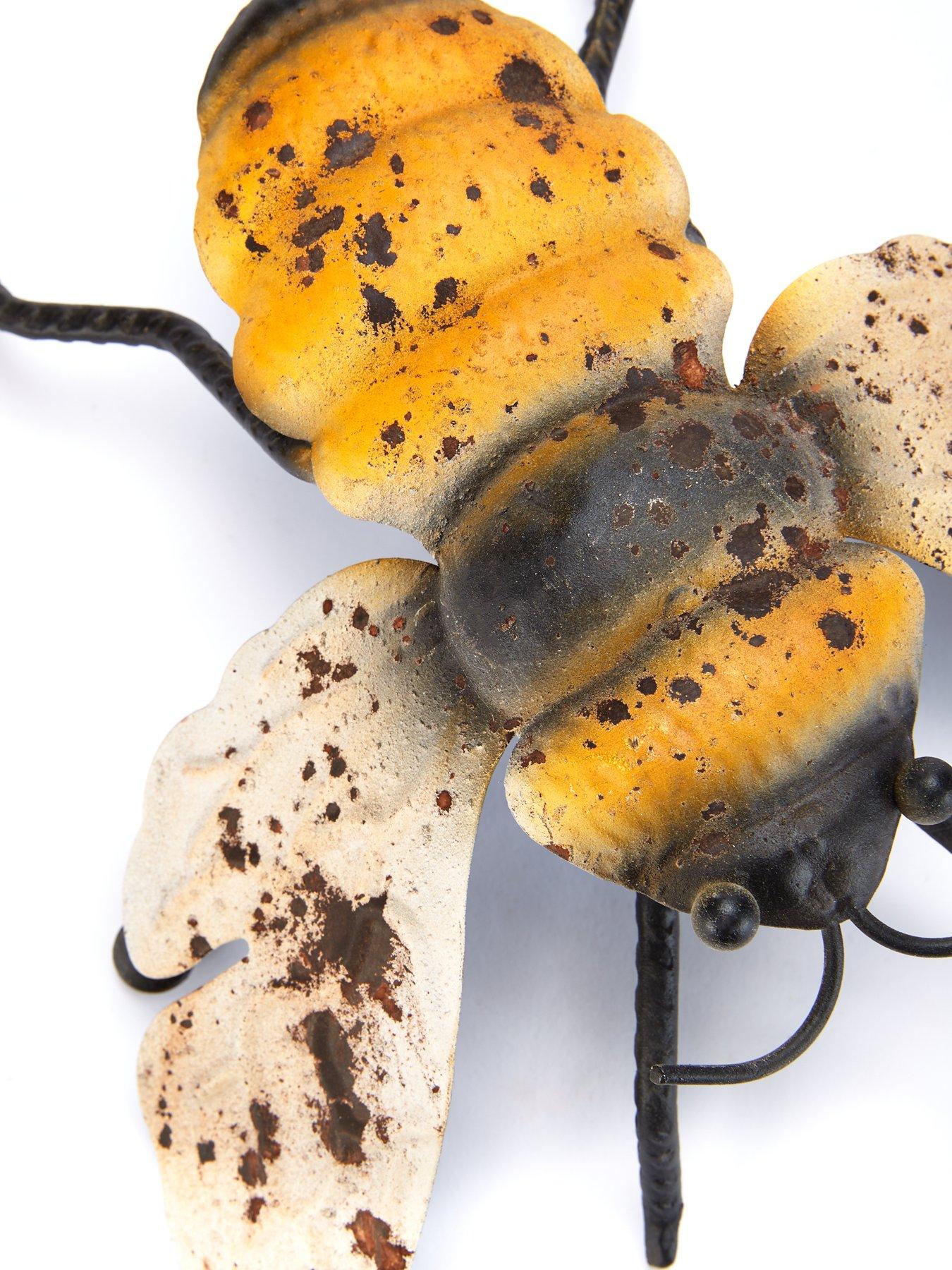  image of heaven-sends-metal-bee-decoration-set