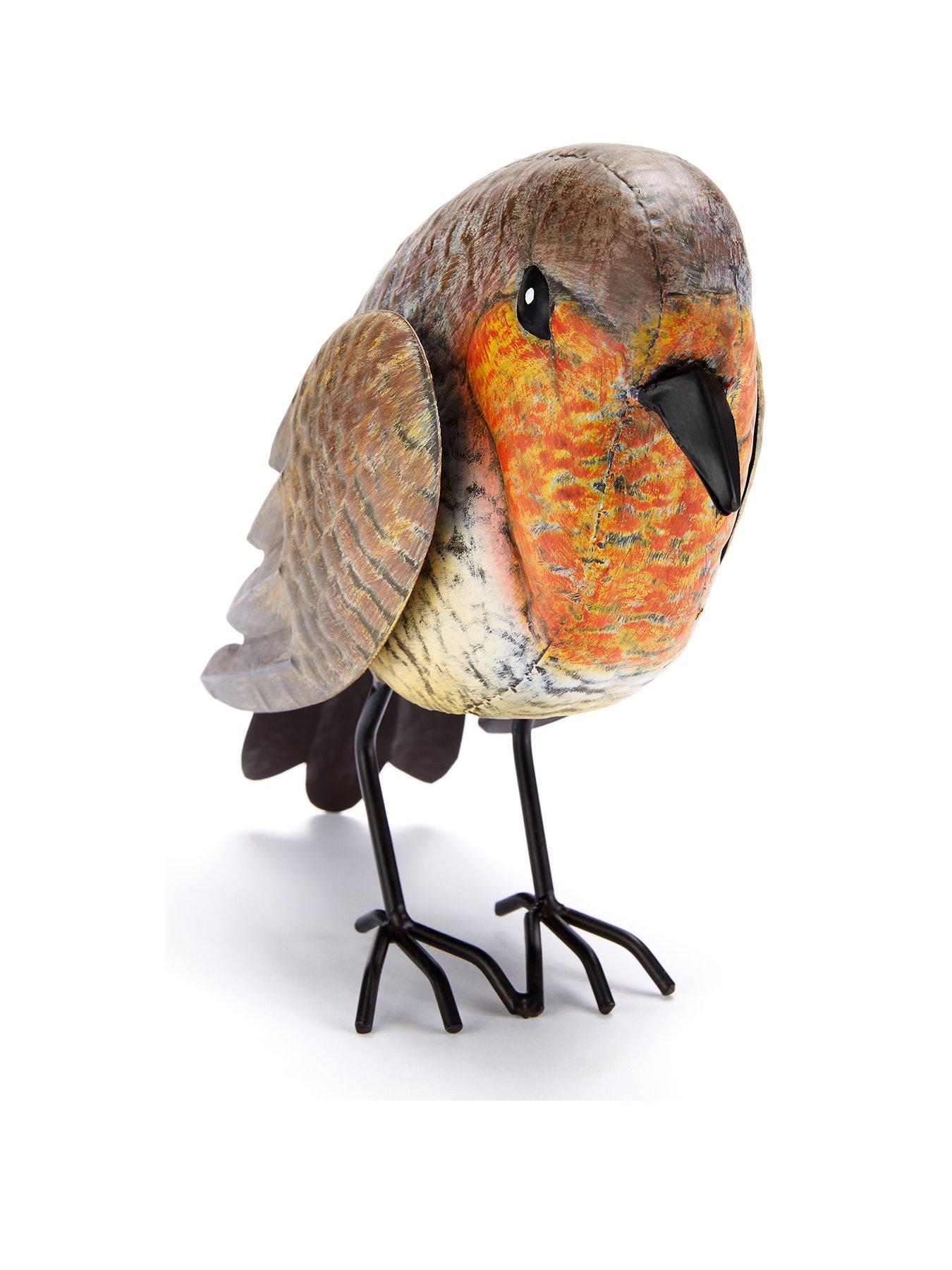Image 2 of 6 of Heaven Sends Metal Robin Decoration
