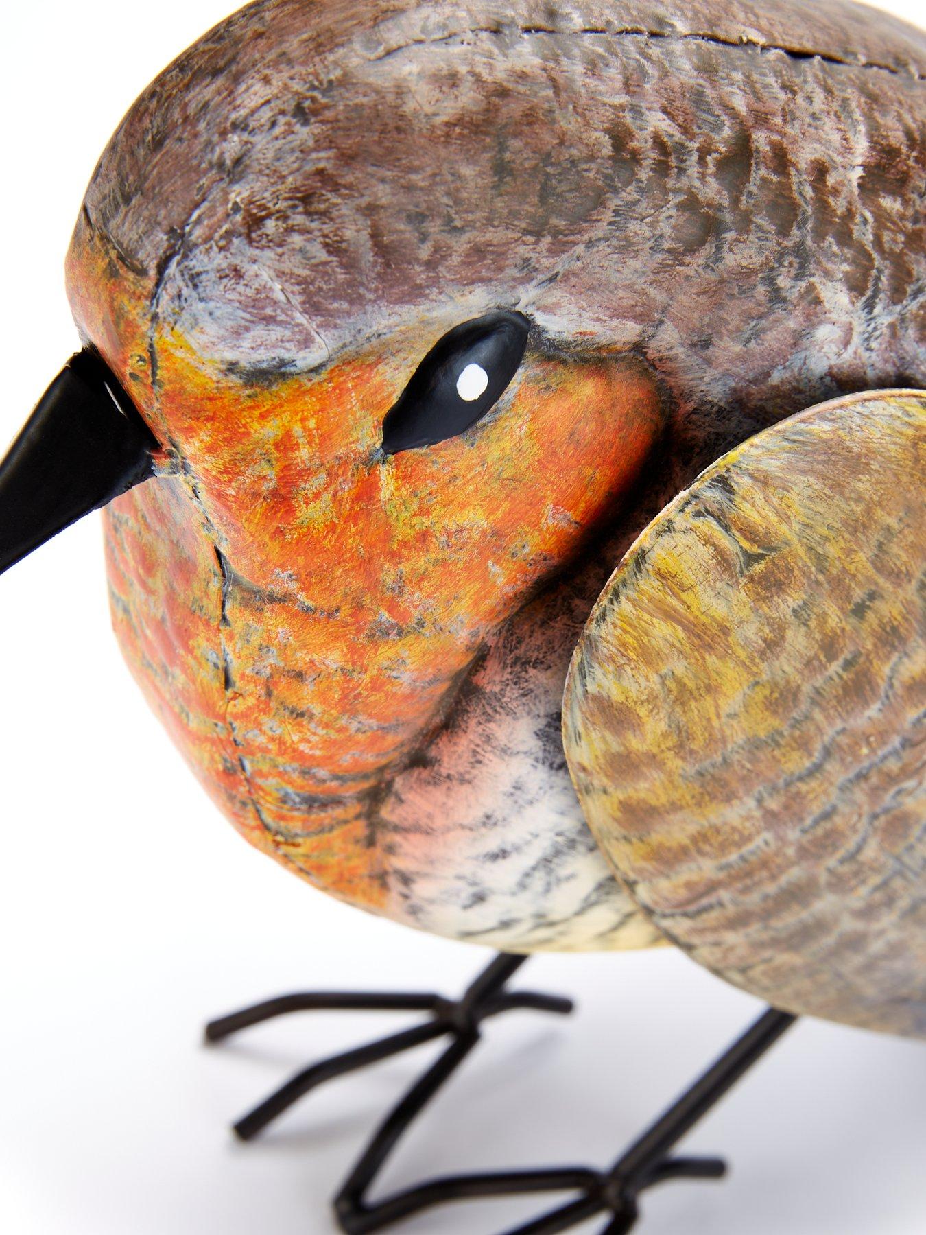 Image 4 of 6 of Heaven Sends Metal Robin Decoration