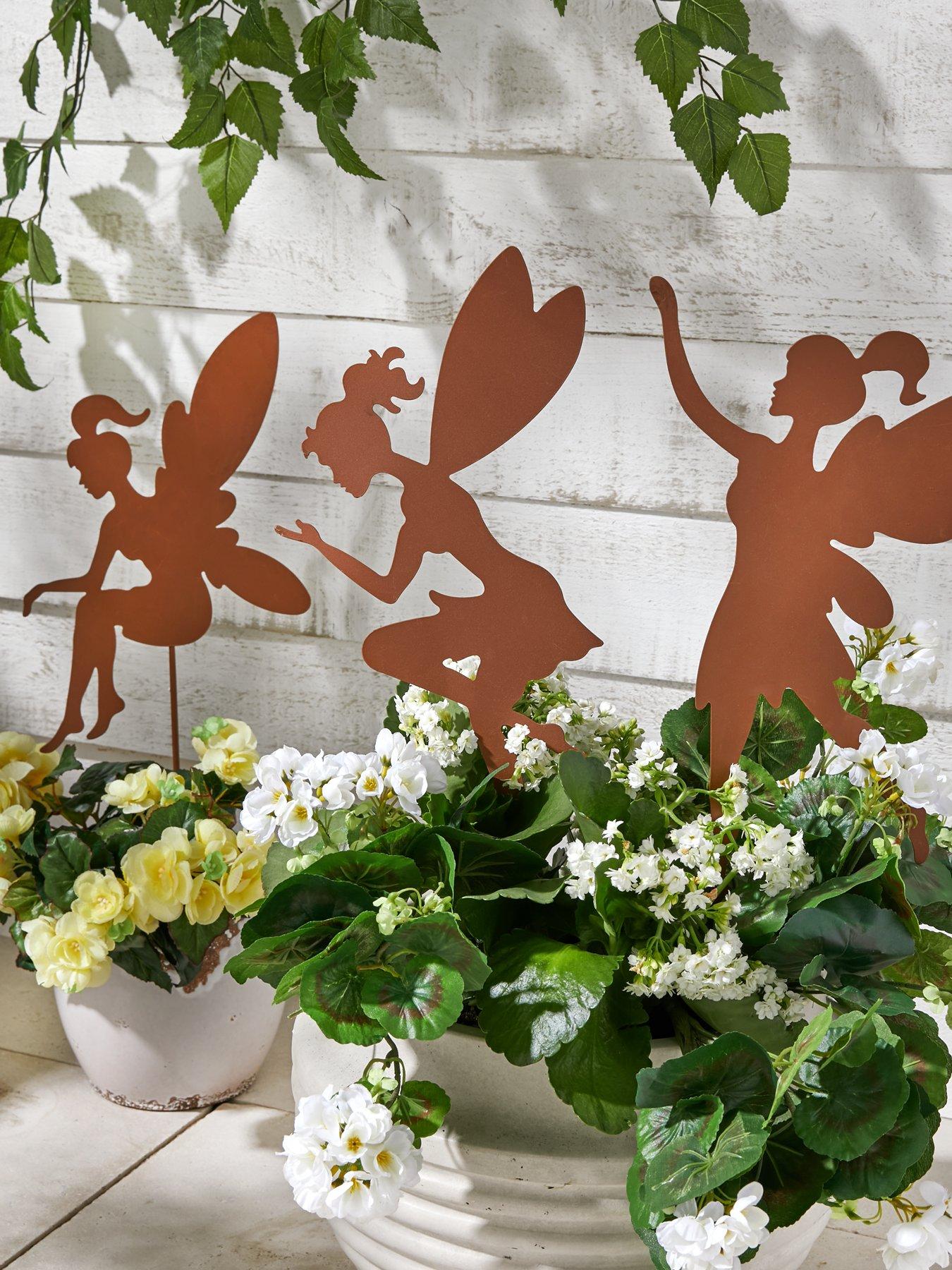 undefined Fairy Design Garden Metal Stake Set