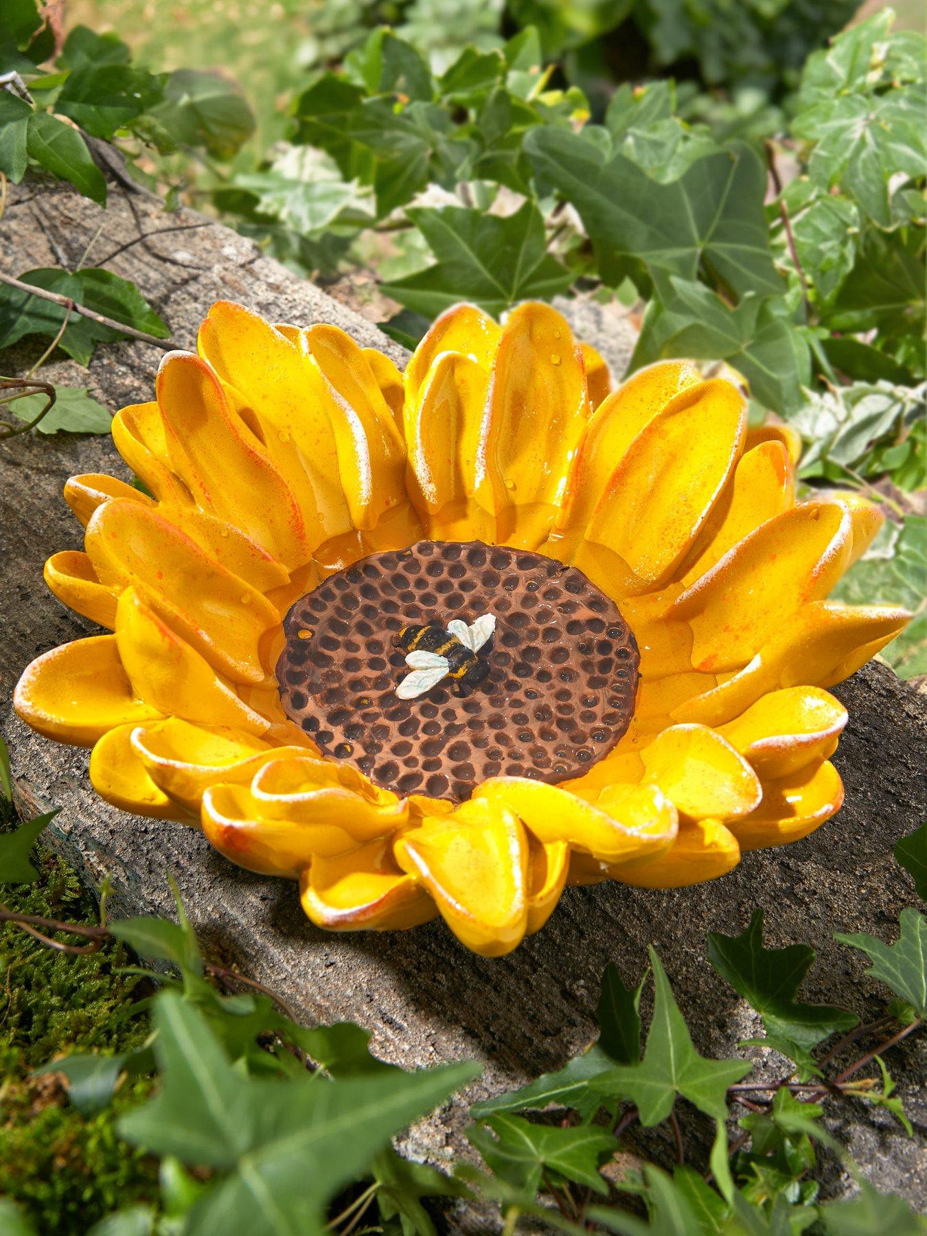 undefined Sunflower Bird Bath