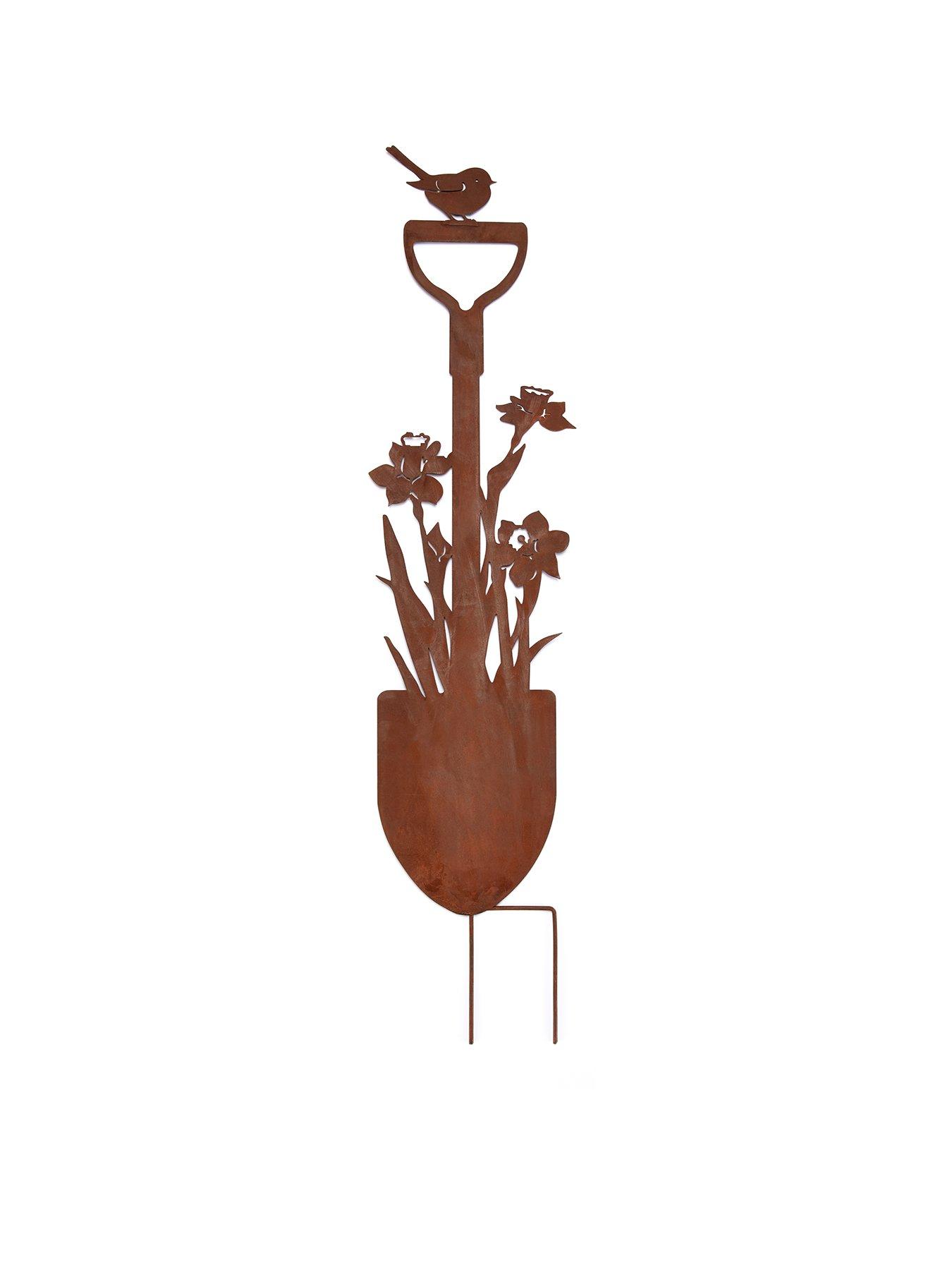  image of heaven-sends-metal-garden-spade-stake