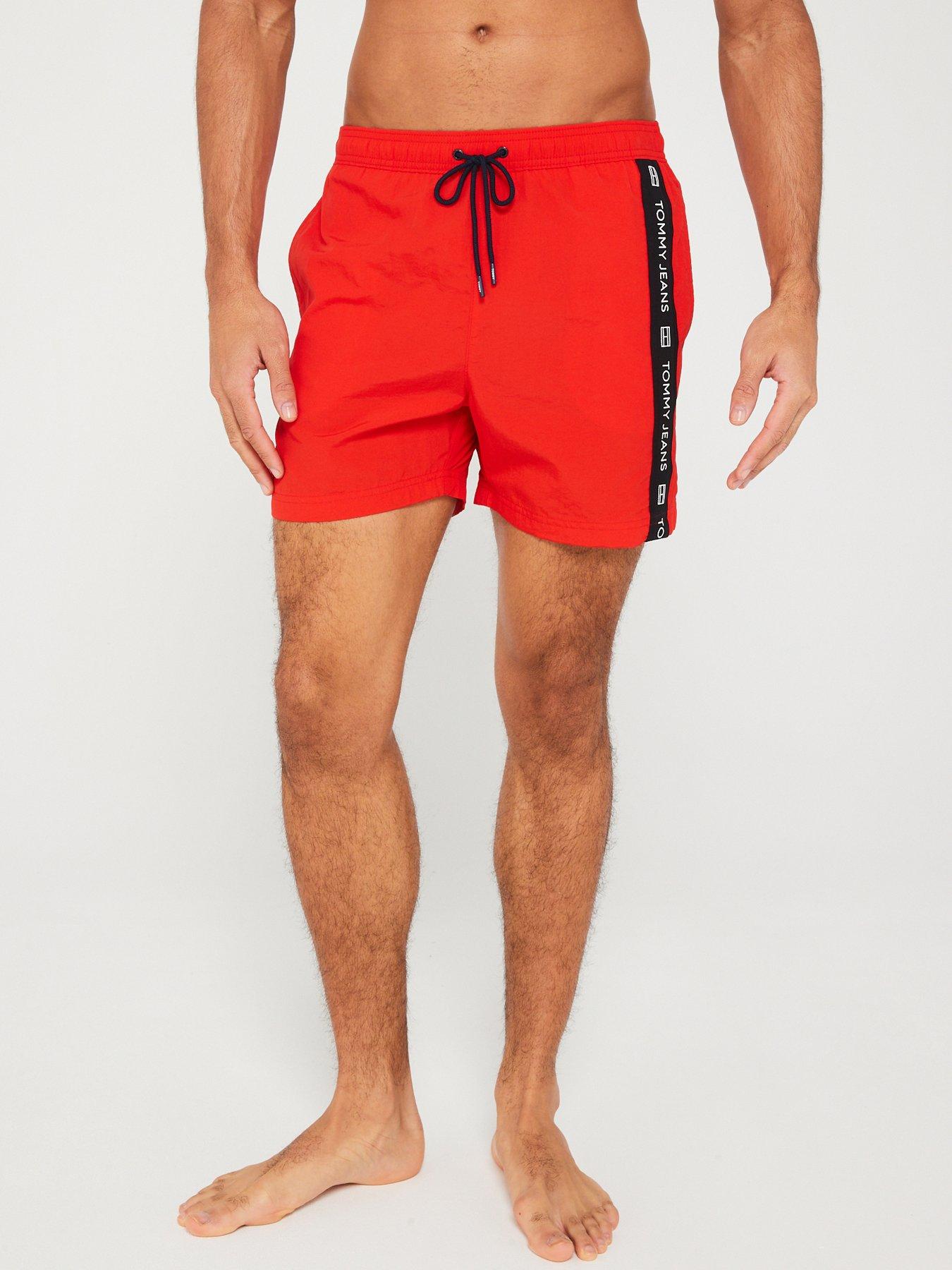 Tommy hilfiger sale side tape shorts