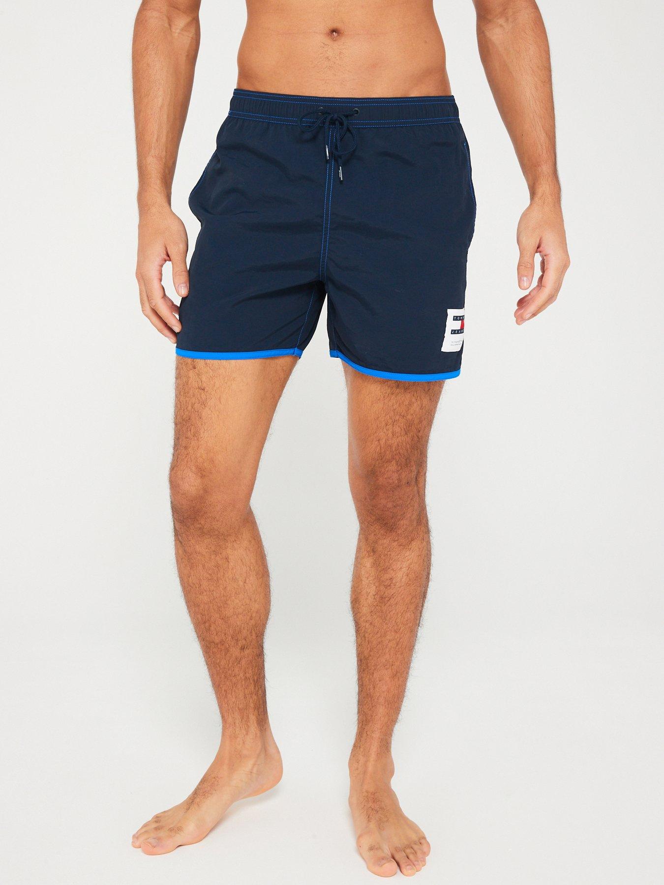 Skinny fit best sale swim shorts